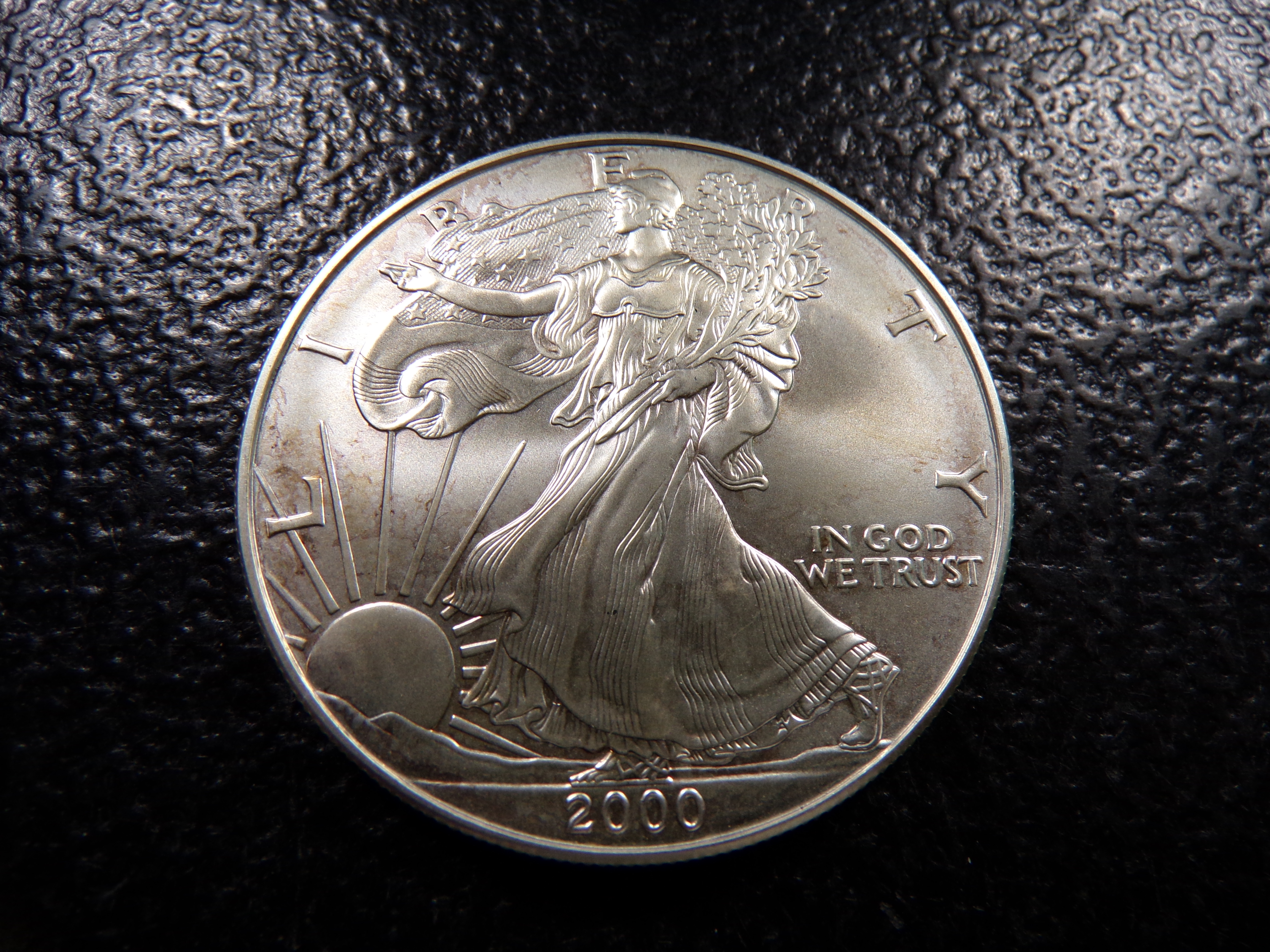 2000 AMERICAN SILVER EAGLE DOLLAR