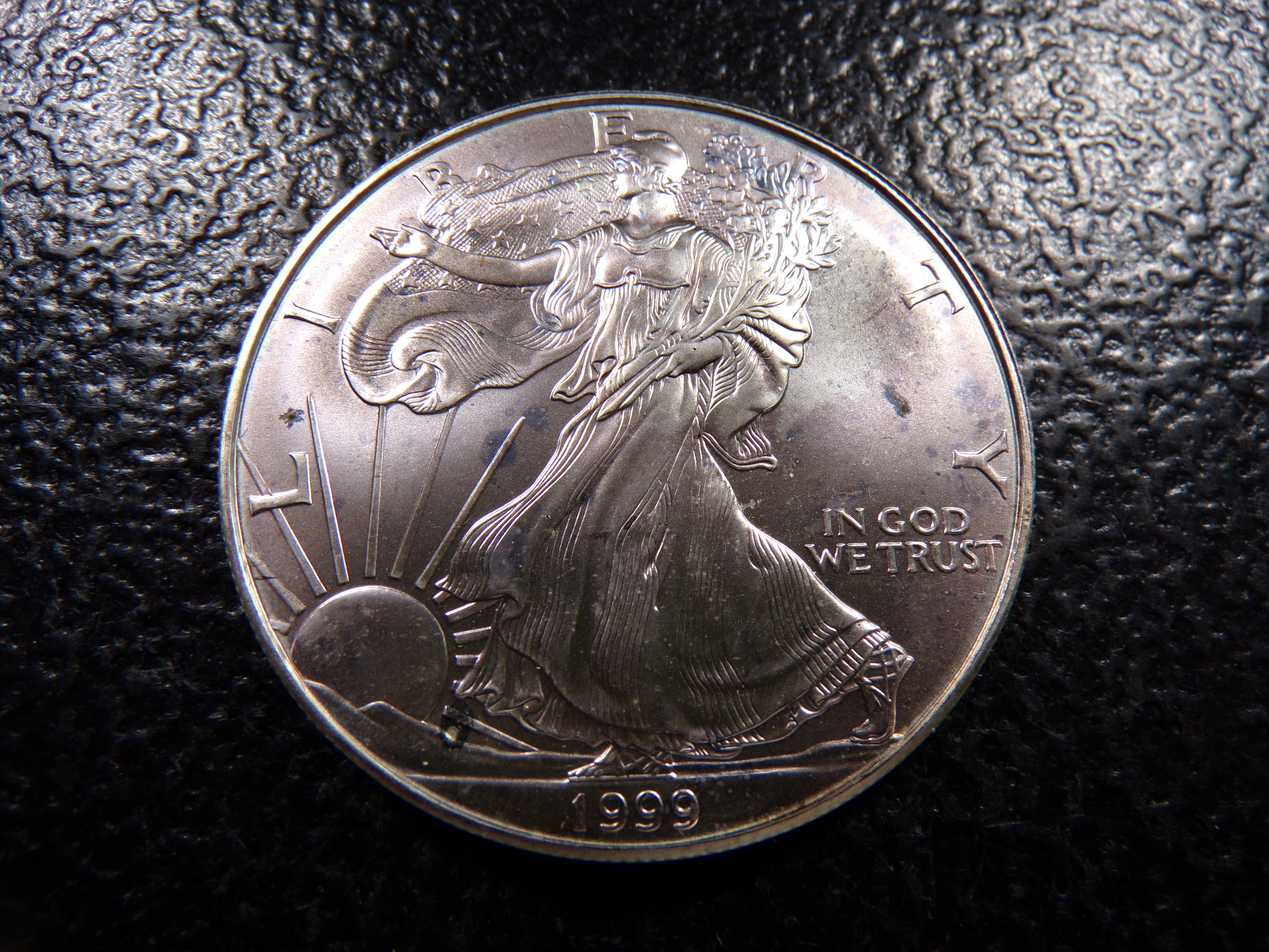 1999 AMERICAN SILVER EAGLE DOLLAR