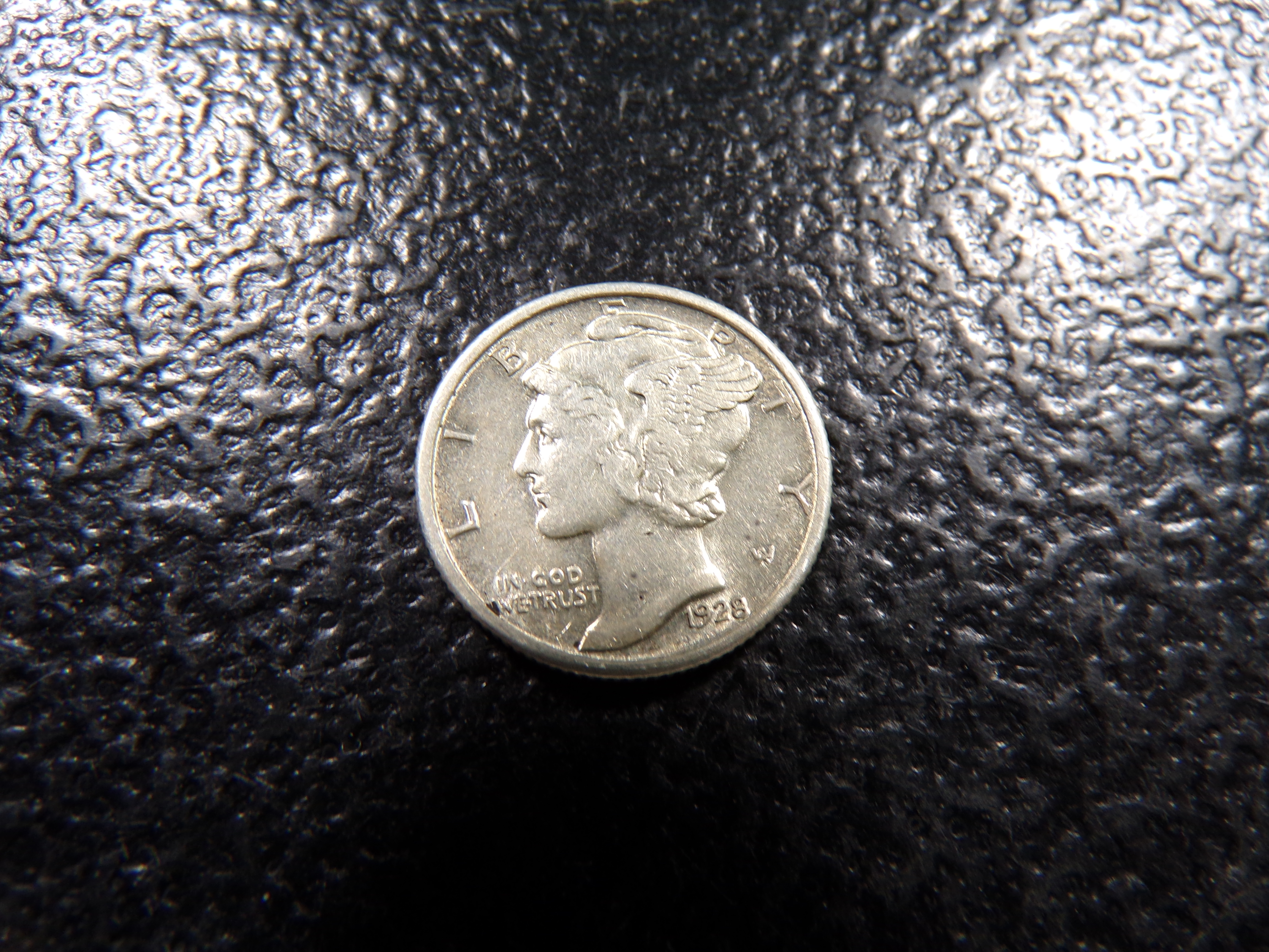 1928 MERCURY SILVER DIME