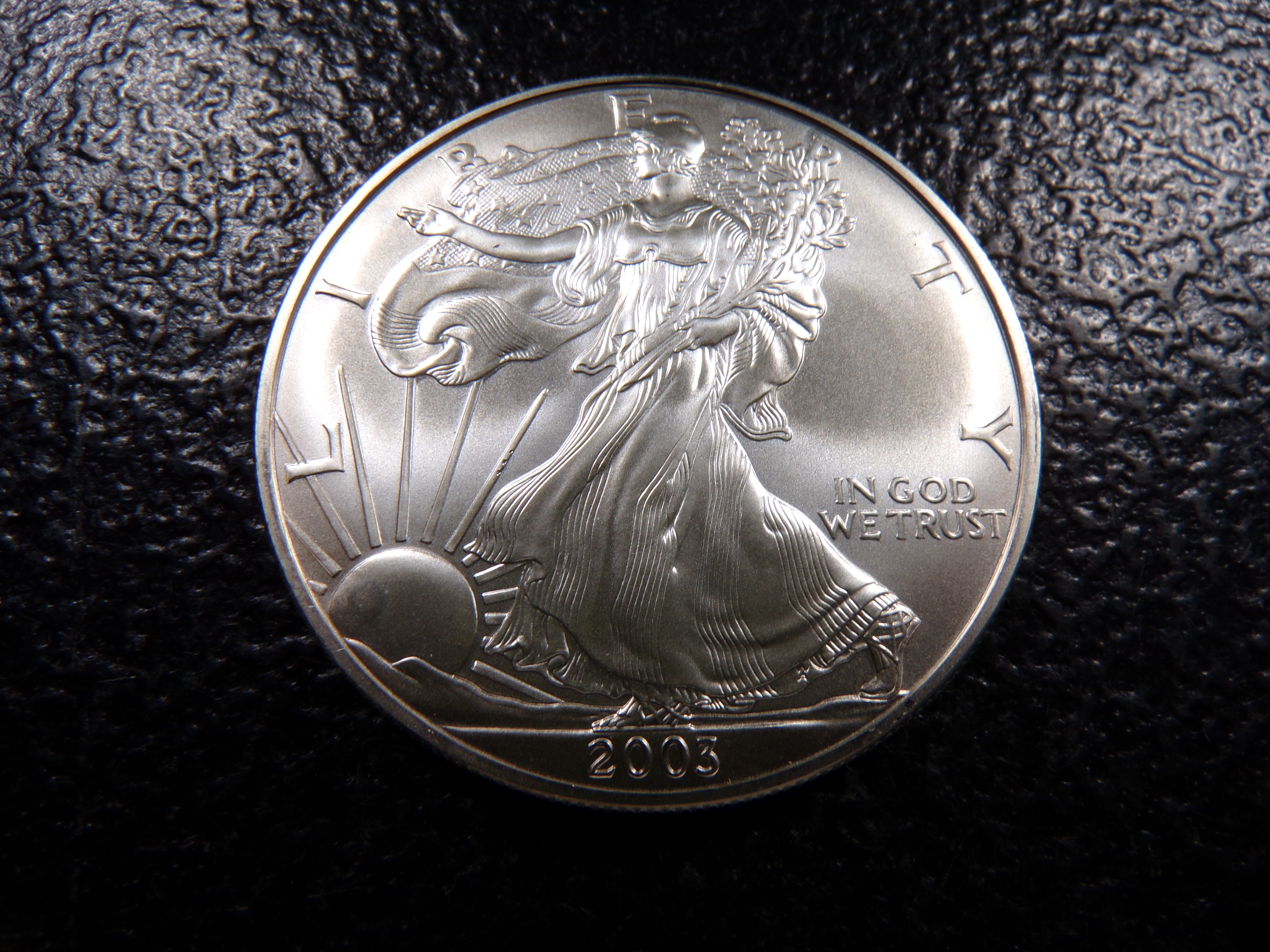 2003 AMERICAN SILVER EAGLE DOLLAR