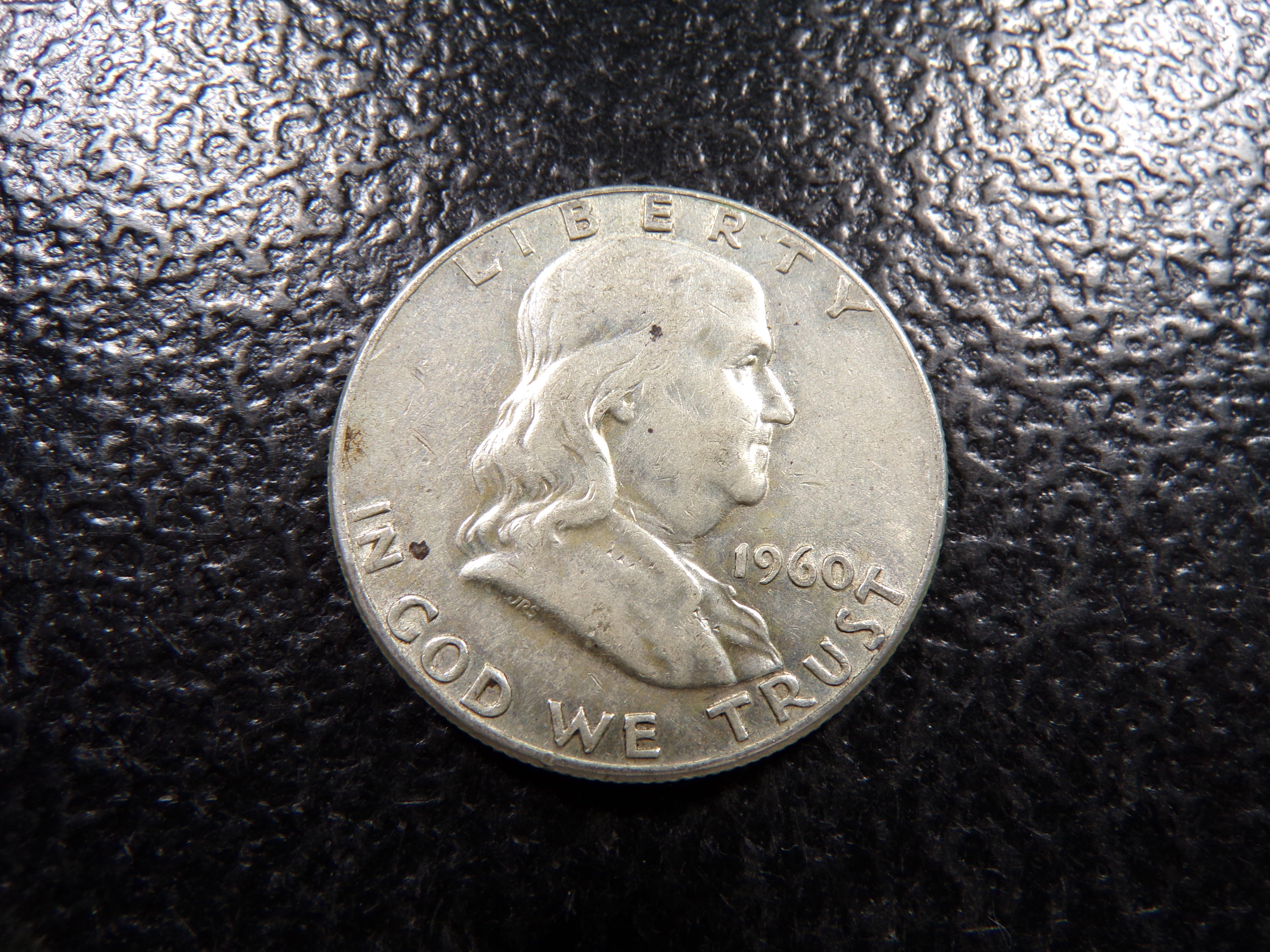 1960 FRANKLIN SILVER HALF DOLLAR