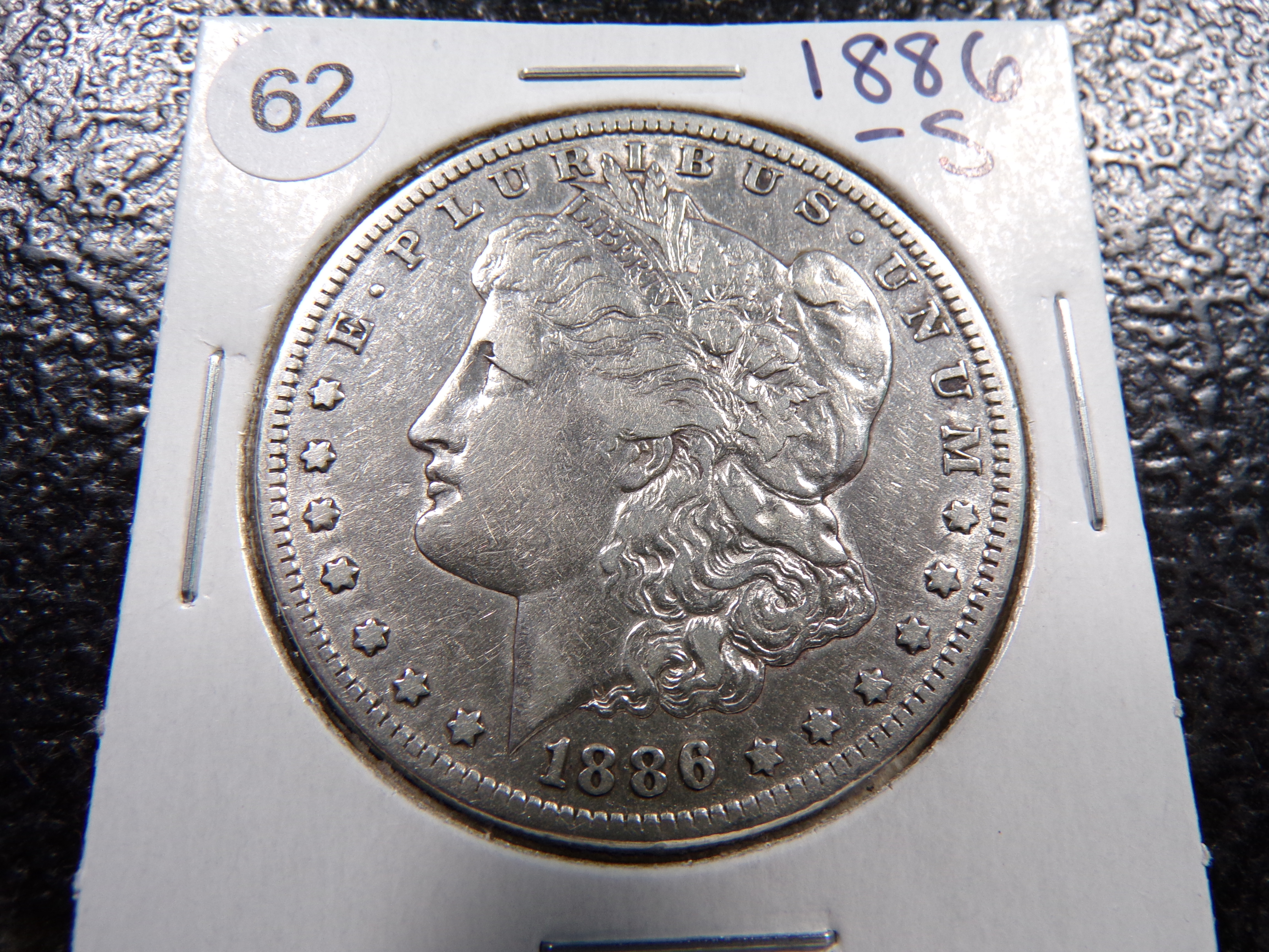 1886-S MORGAN SILVER DOLLAR