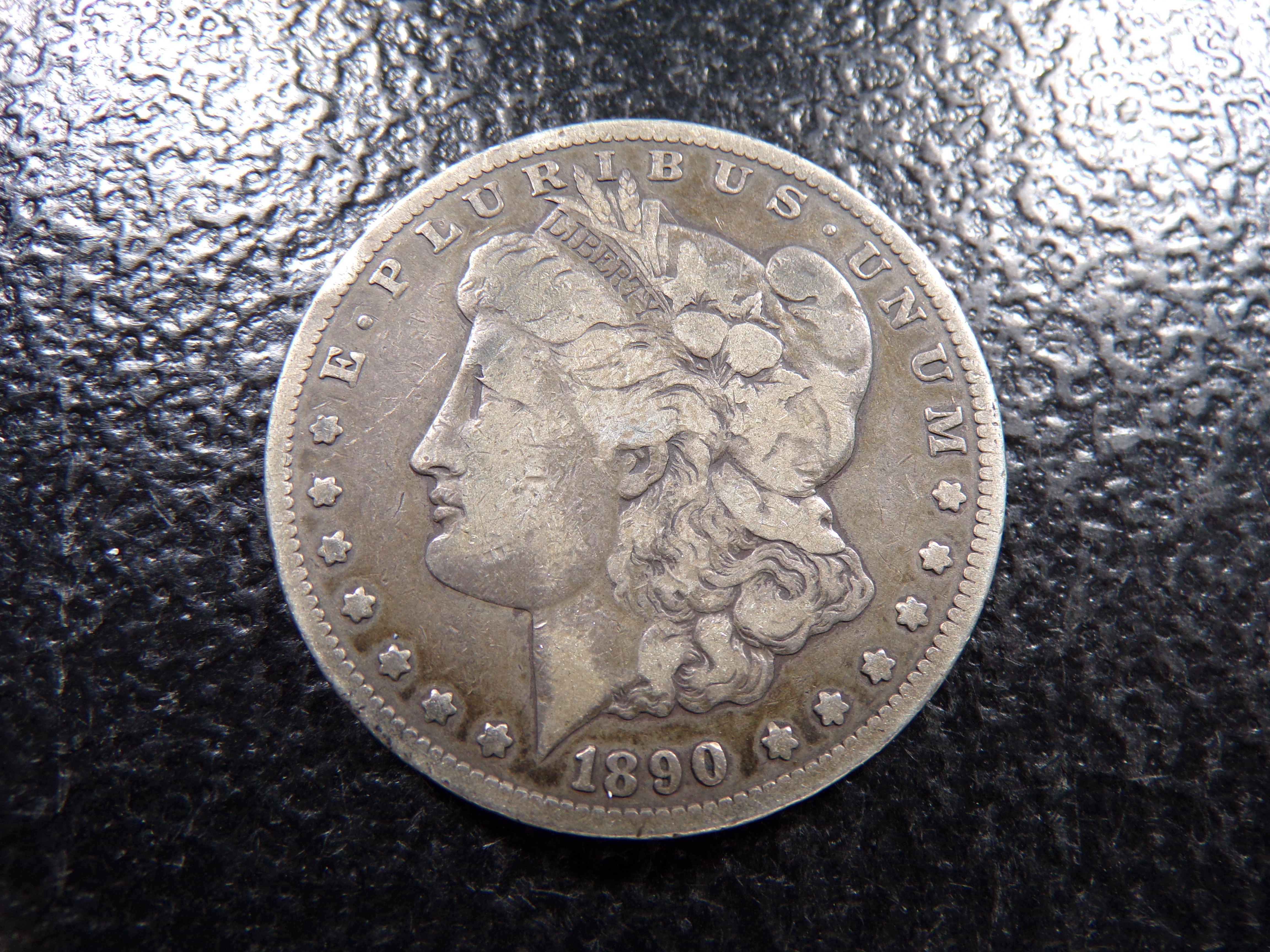 1890-CC CARSON CITY MORGAN SILVER DOLLAR