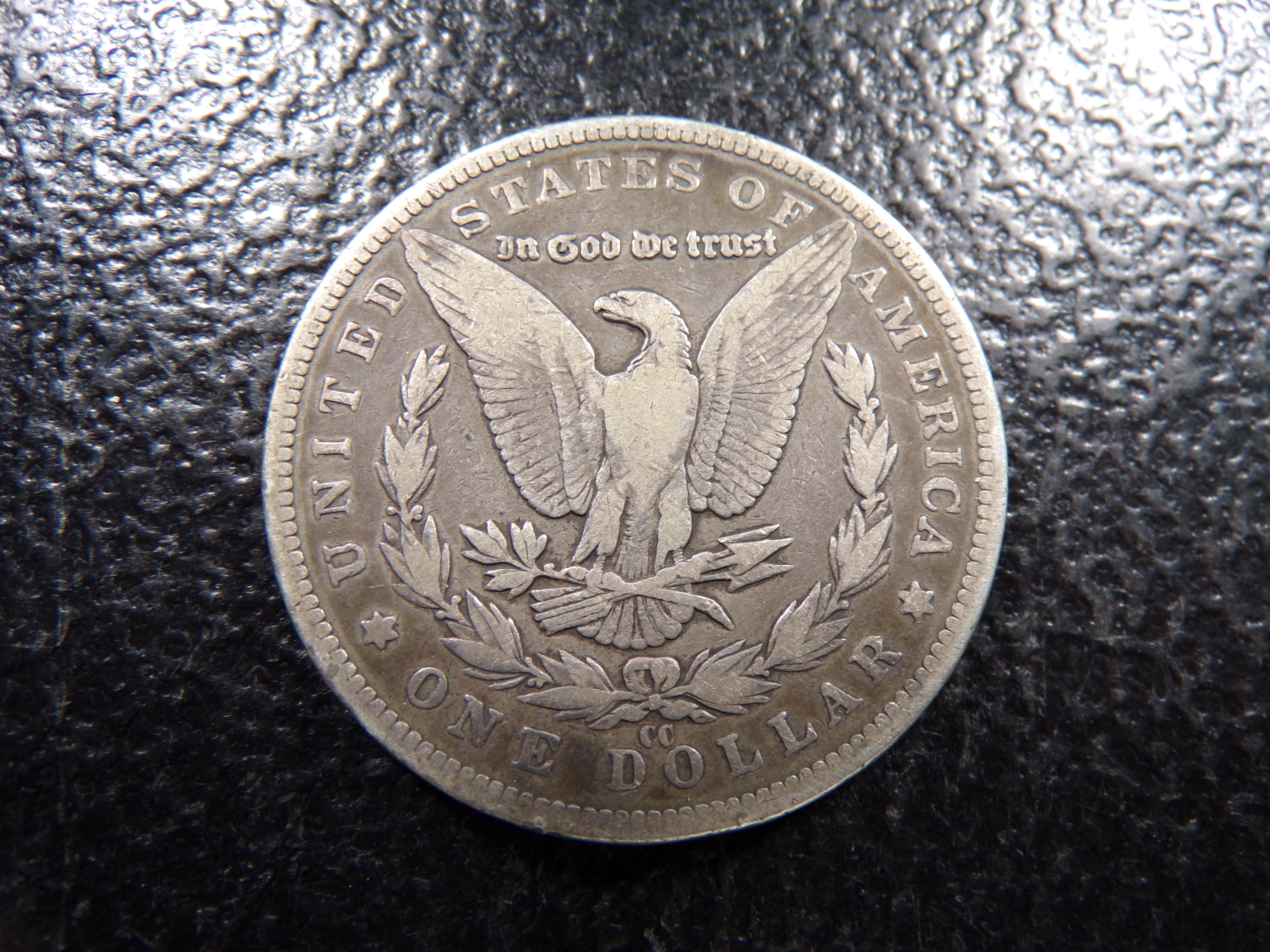 1890-CC CARSON CITY MORGAN SILVER DOLLAR