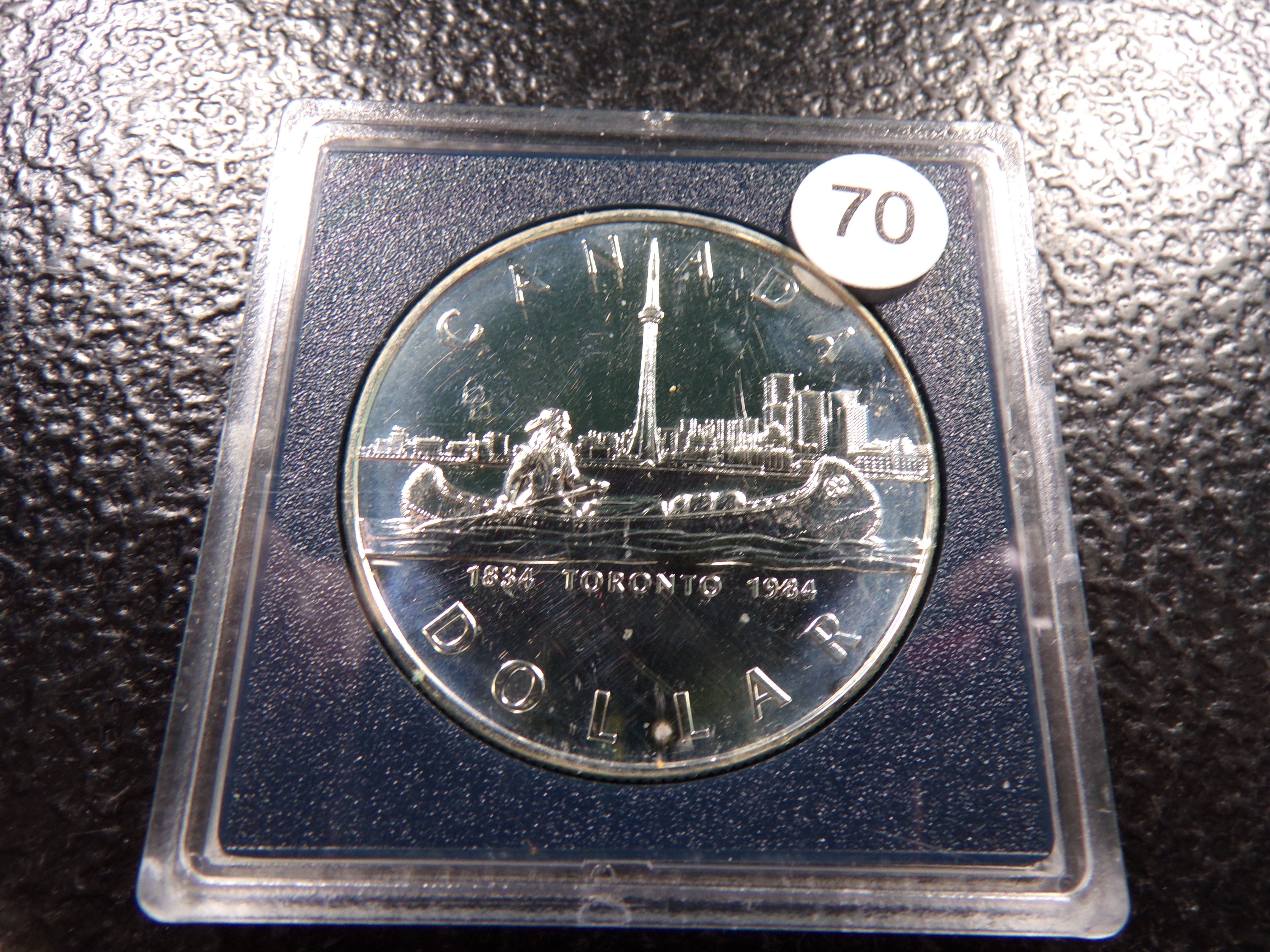 1984 CANADA SILVER DOLLAR