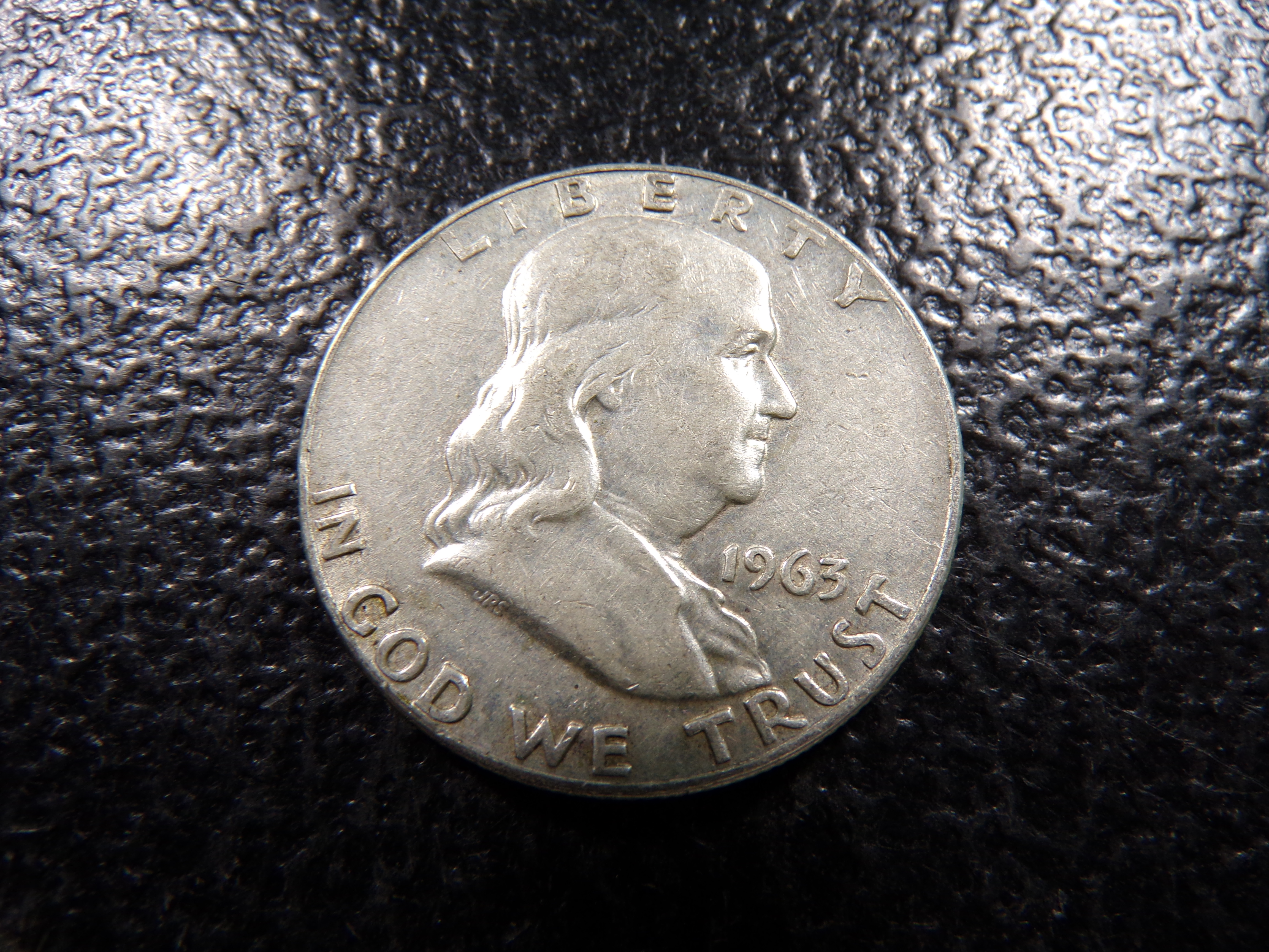1963-D FRANKLIN SILVER HALF DOLLAR