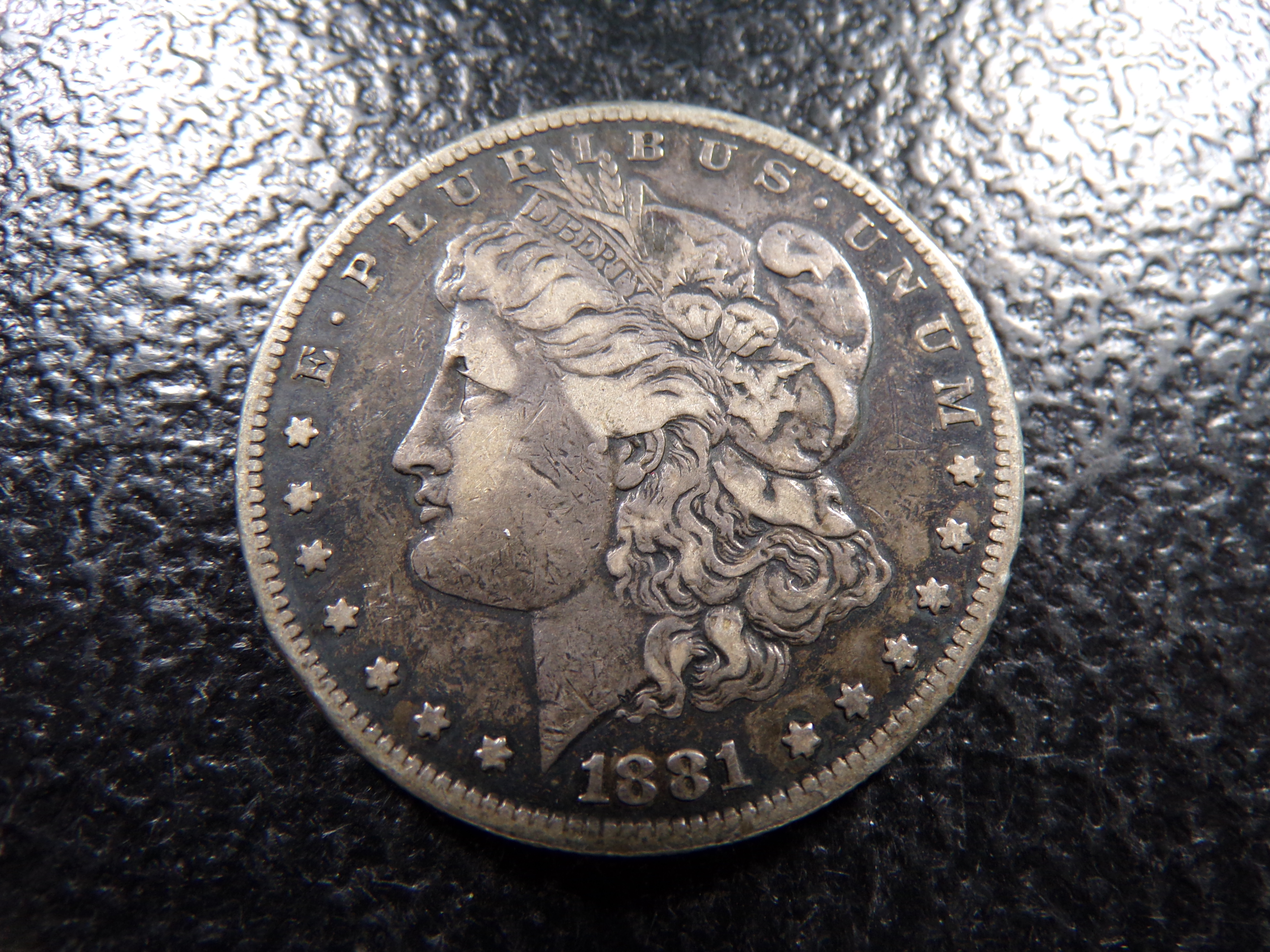 1881-S MORGAN SILVER DOLLAR