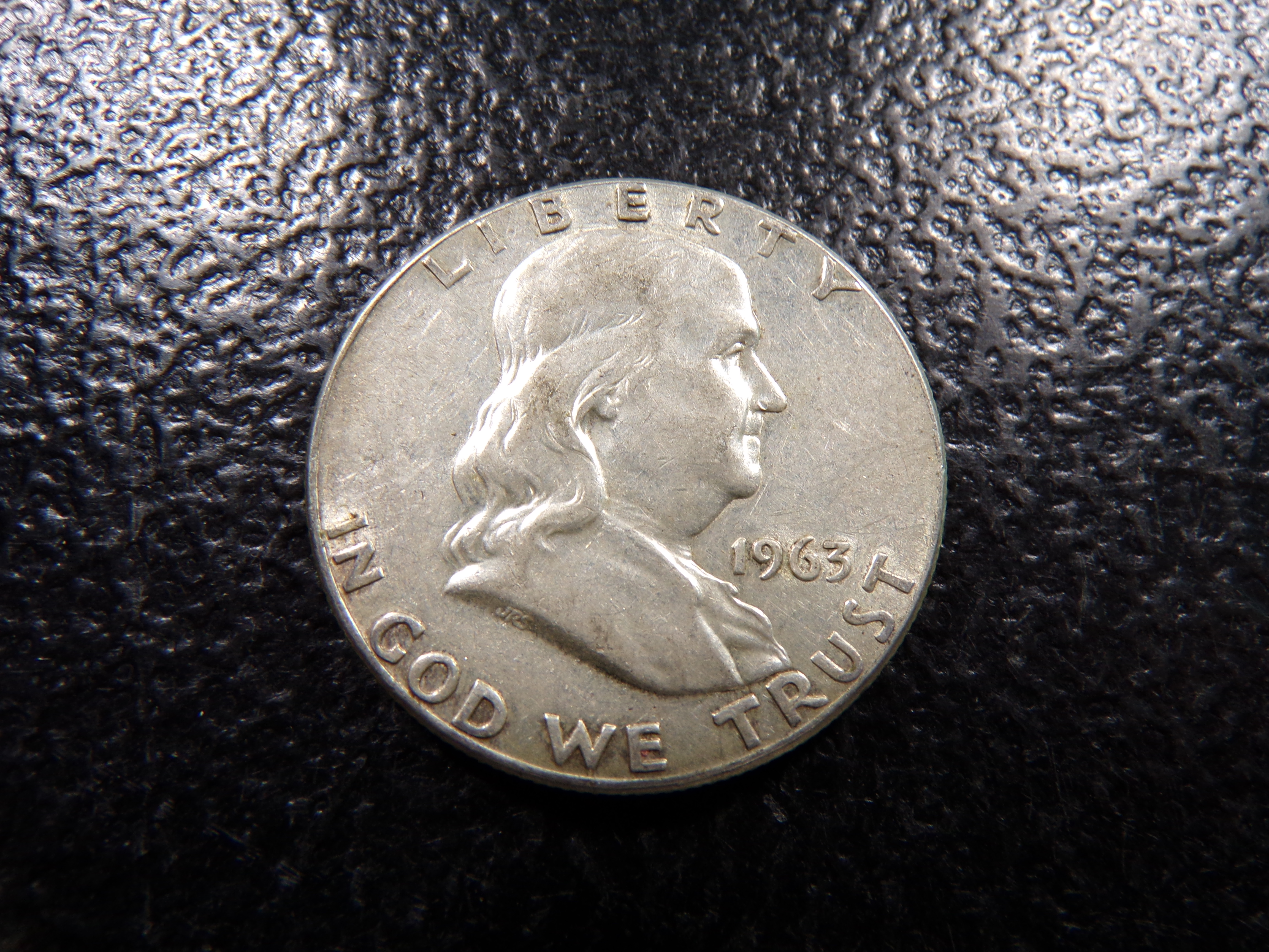 1963 FRANKLIN SILVER HALF DOLLAR