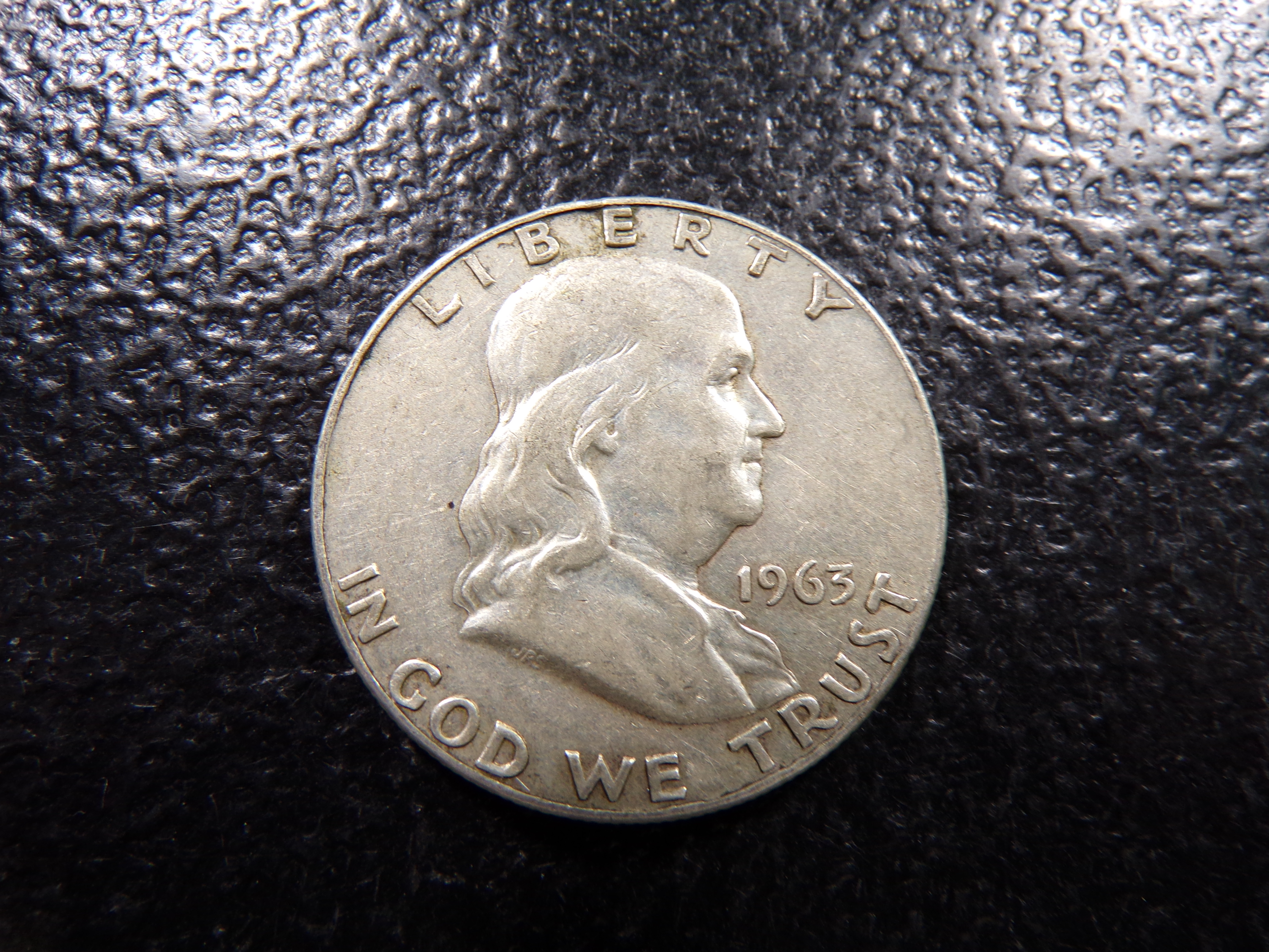 1963-D FRANKLIN SILVER HALF DOLLAR