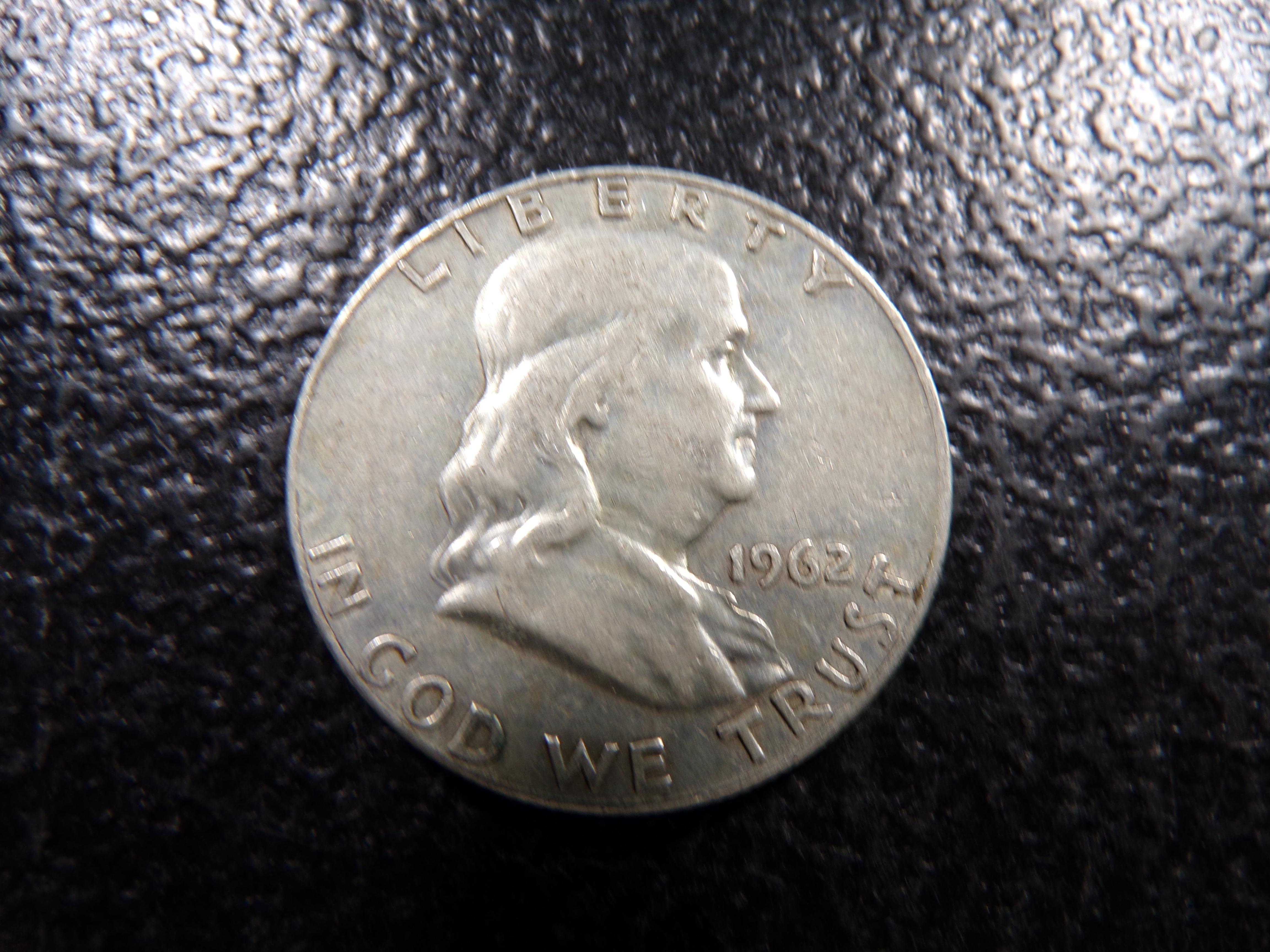 1962-D FRANKLIN SILVER HALF DOLLAR