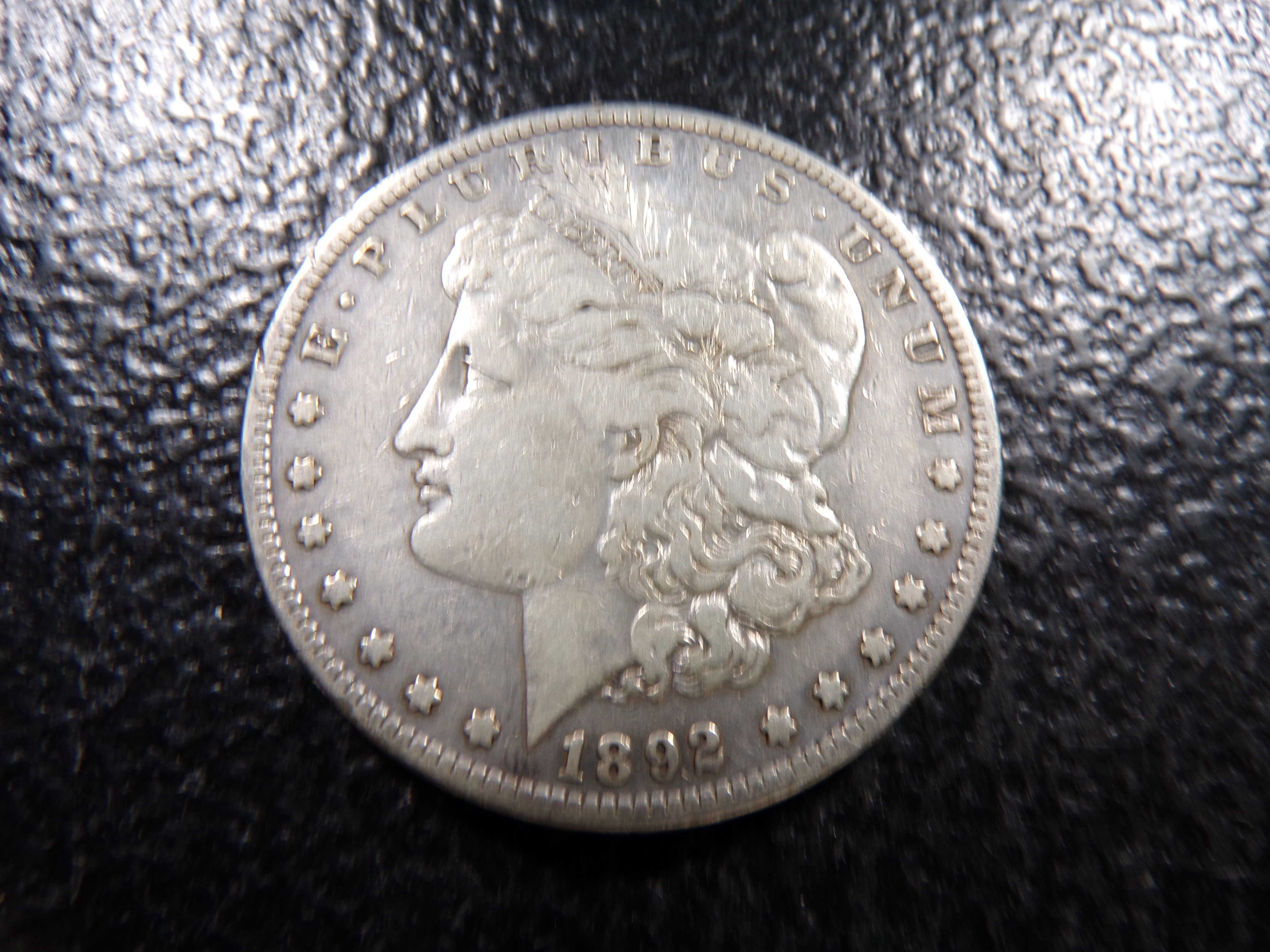 1892-S MORGAN SILVER DOLLAR