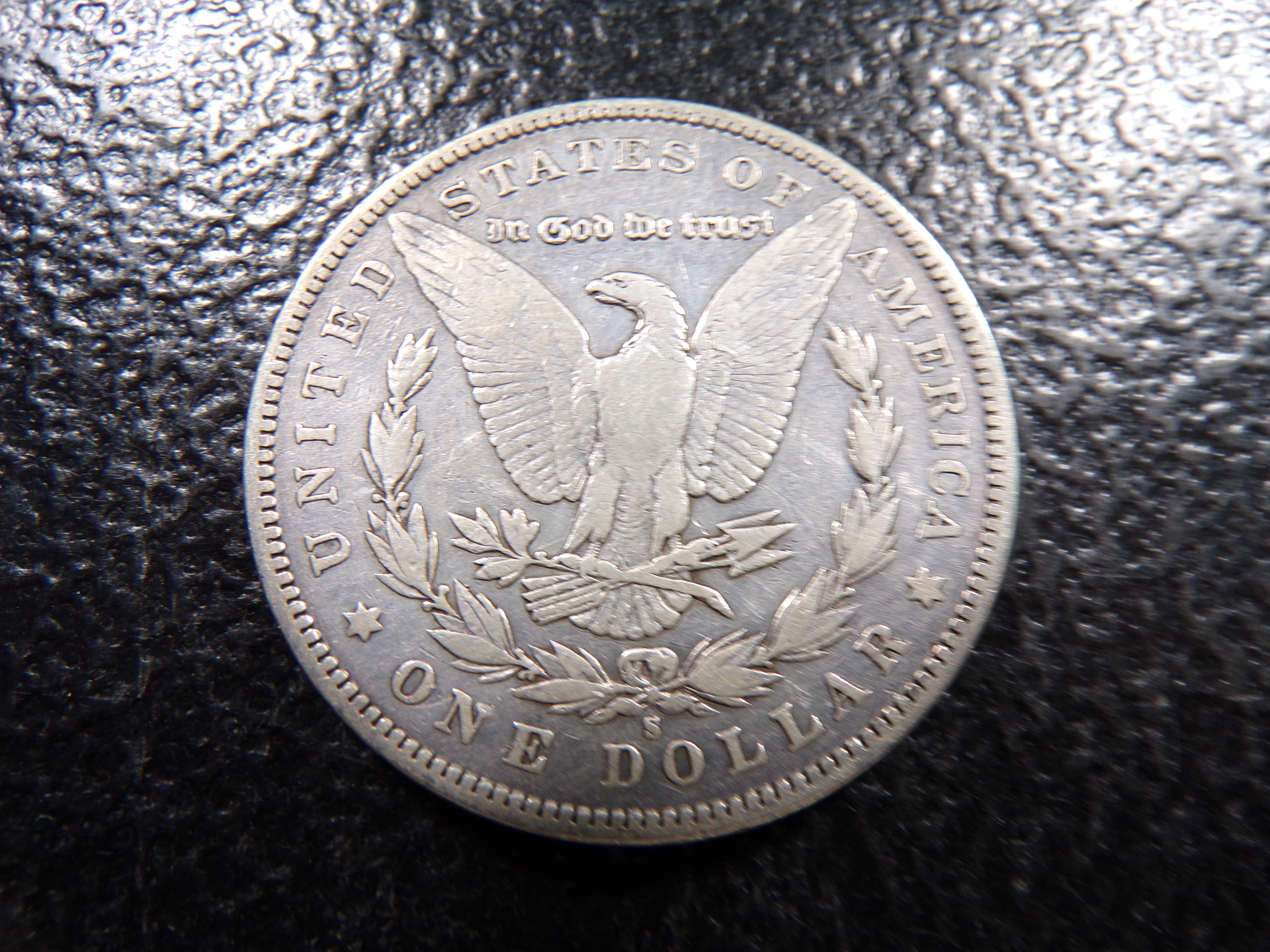 1892-S MORGAN SILVER DOLLAR