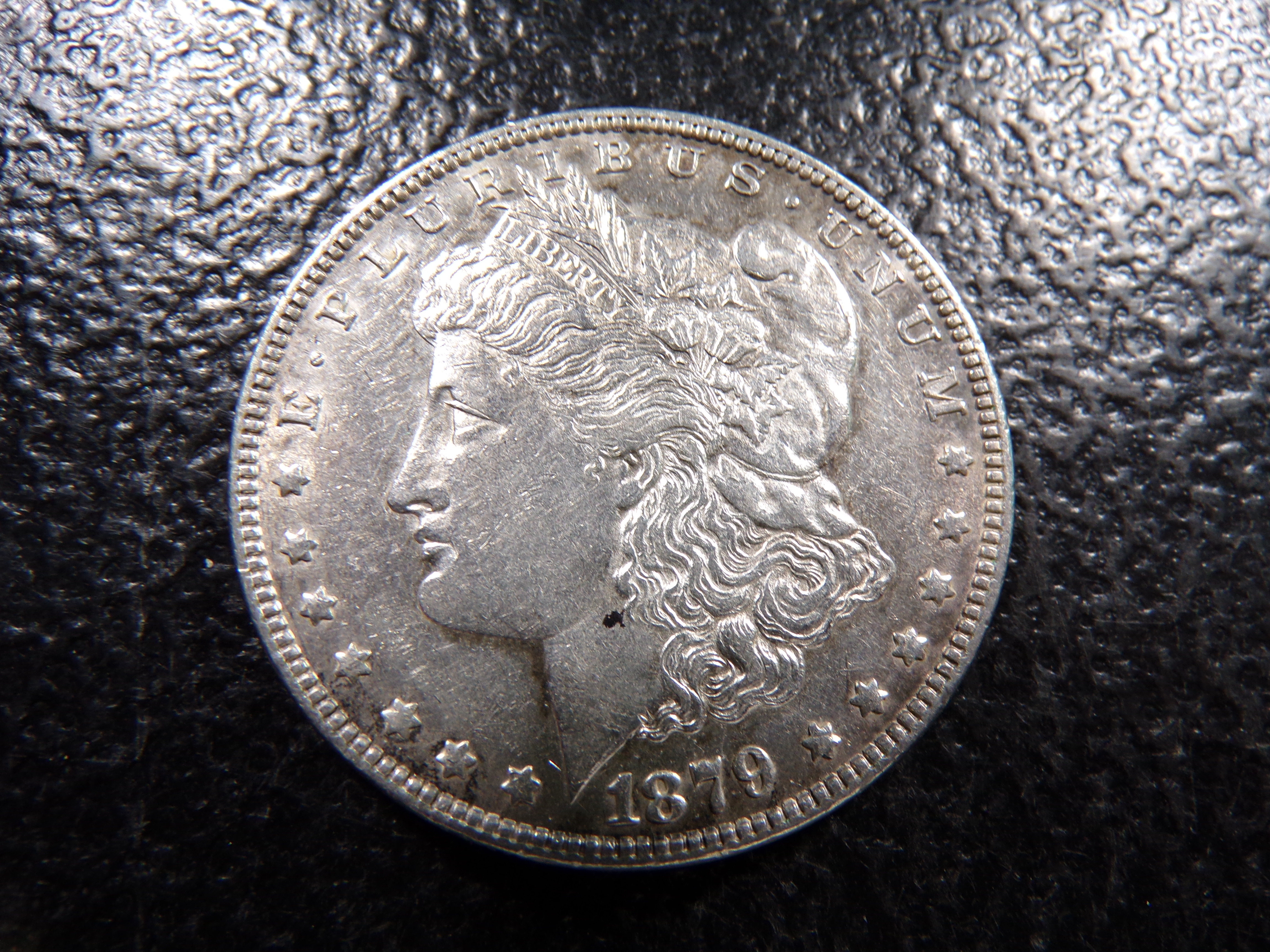 1879 MORGAN SILVER DOLLAR