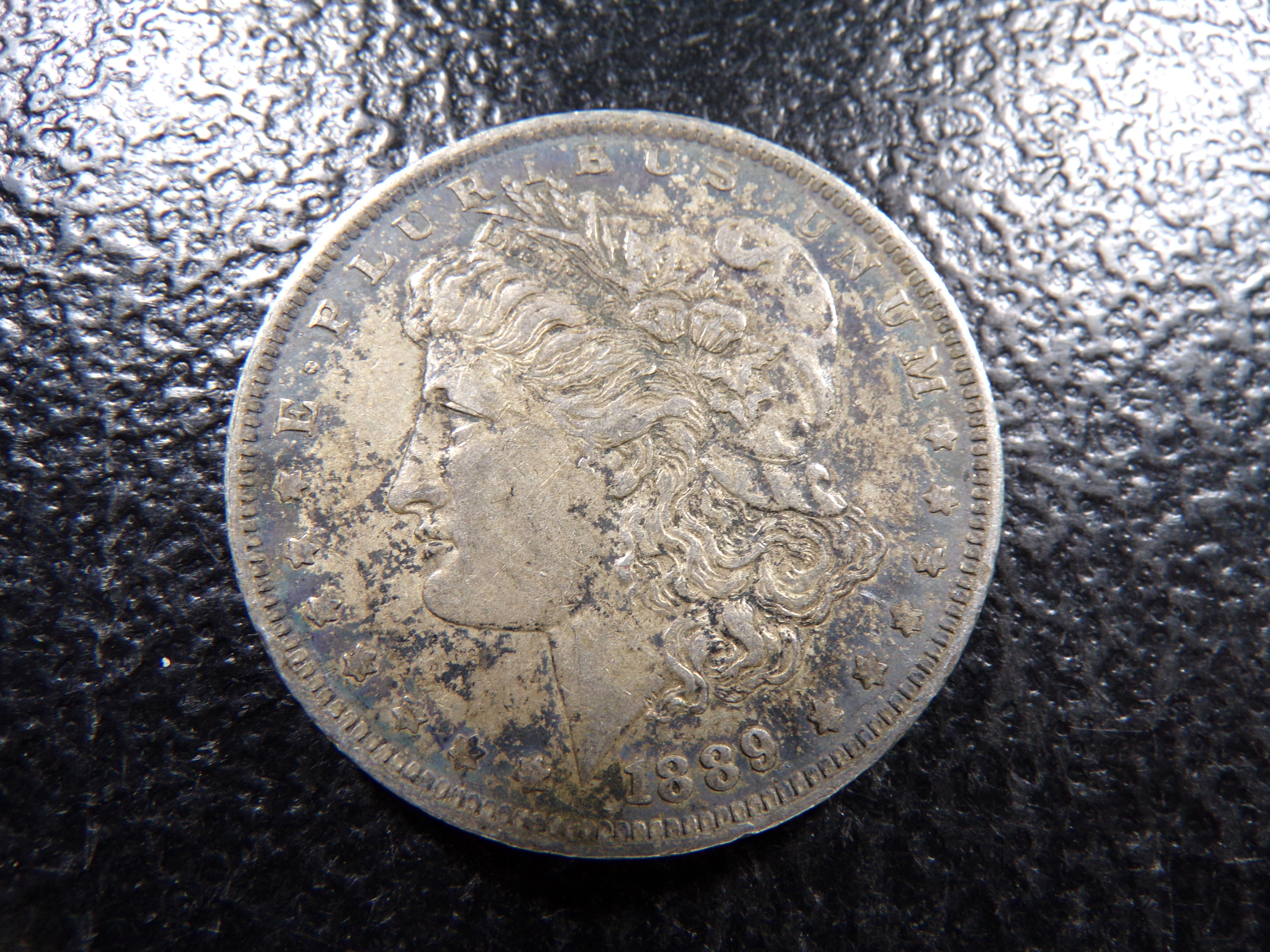 1889-O MORGAN SILVER DOLLAR