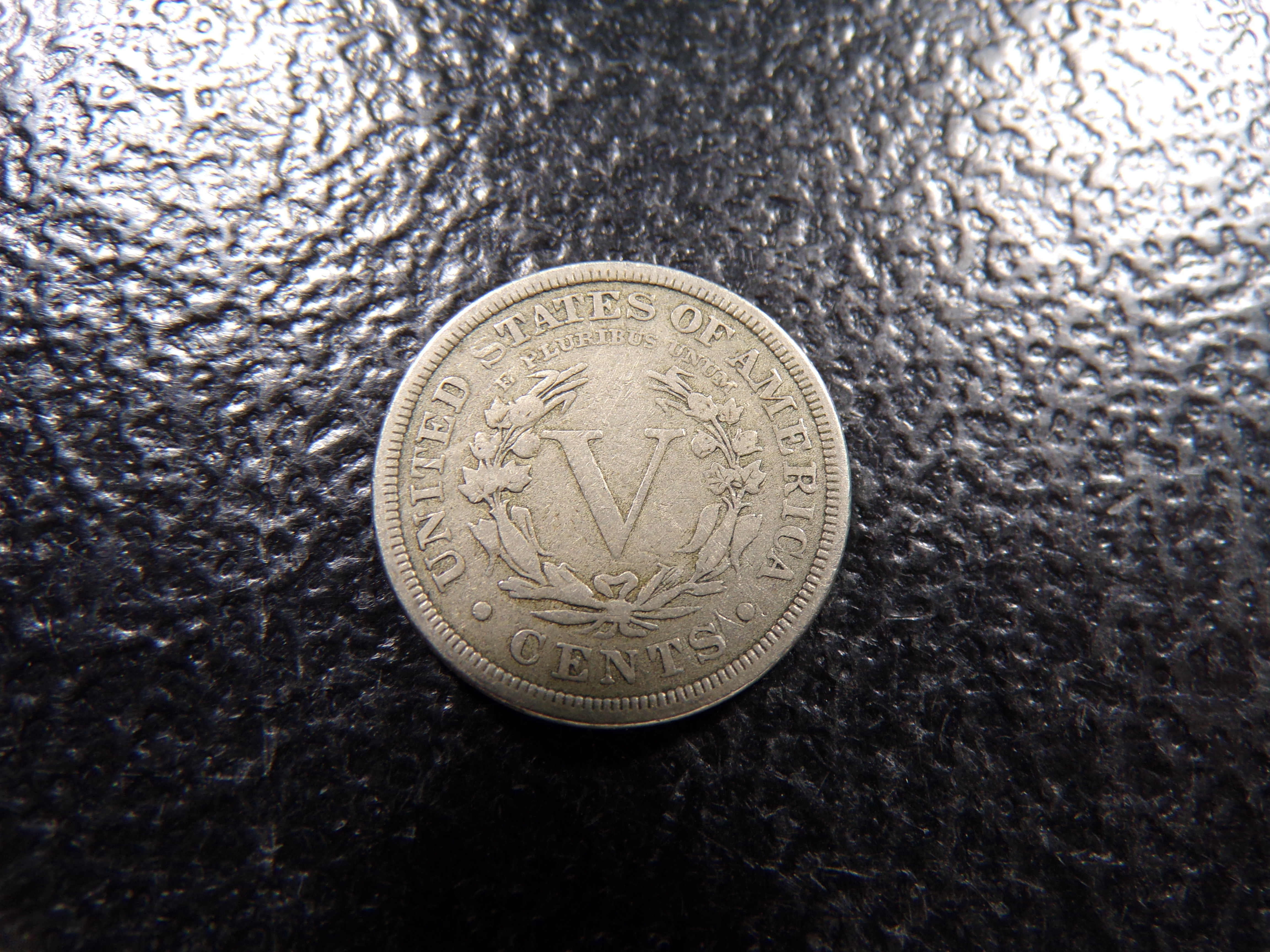 1883 WITH CENTS LIBERTY HEAD V NICKEL