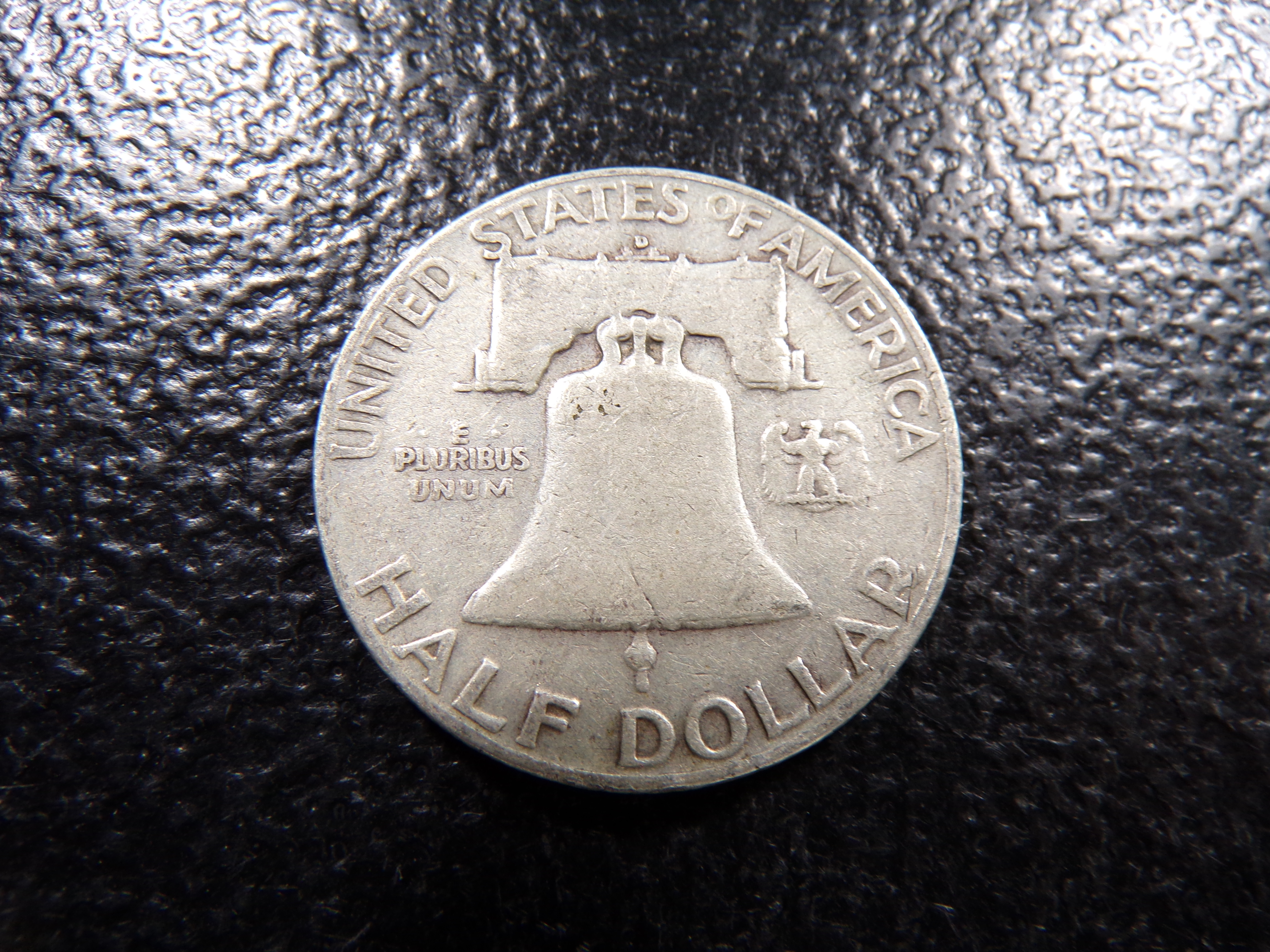 1953-D FRANKLIN SILVER HALF DOLLAR