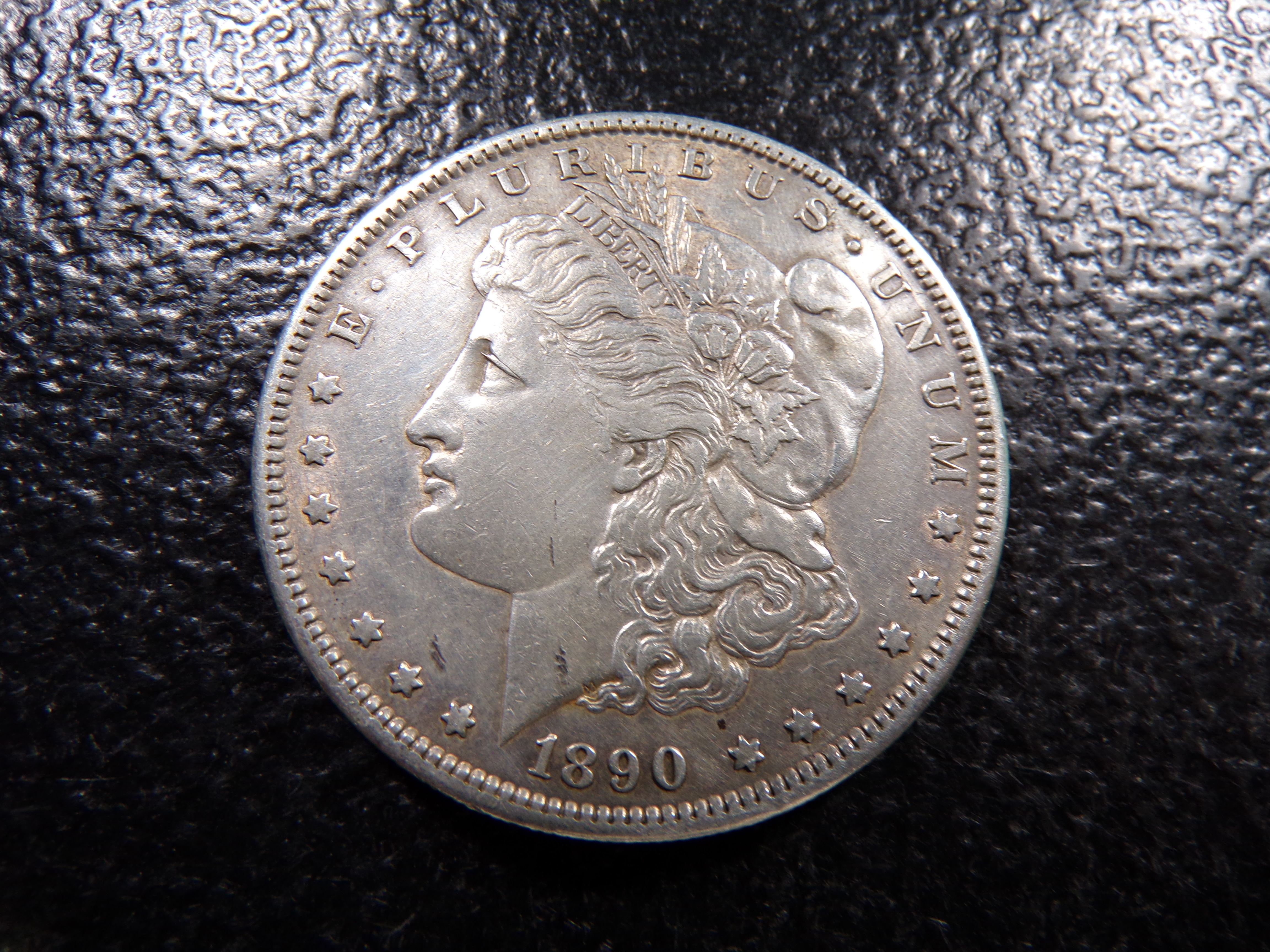1890-S MORGAN SILVER DOLLAR