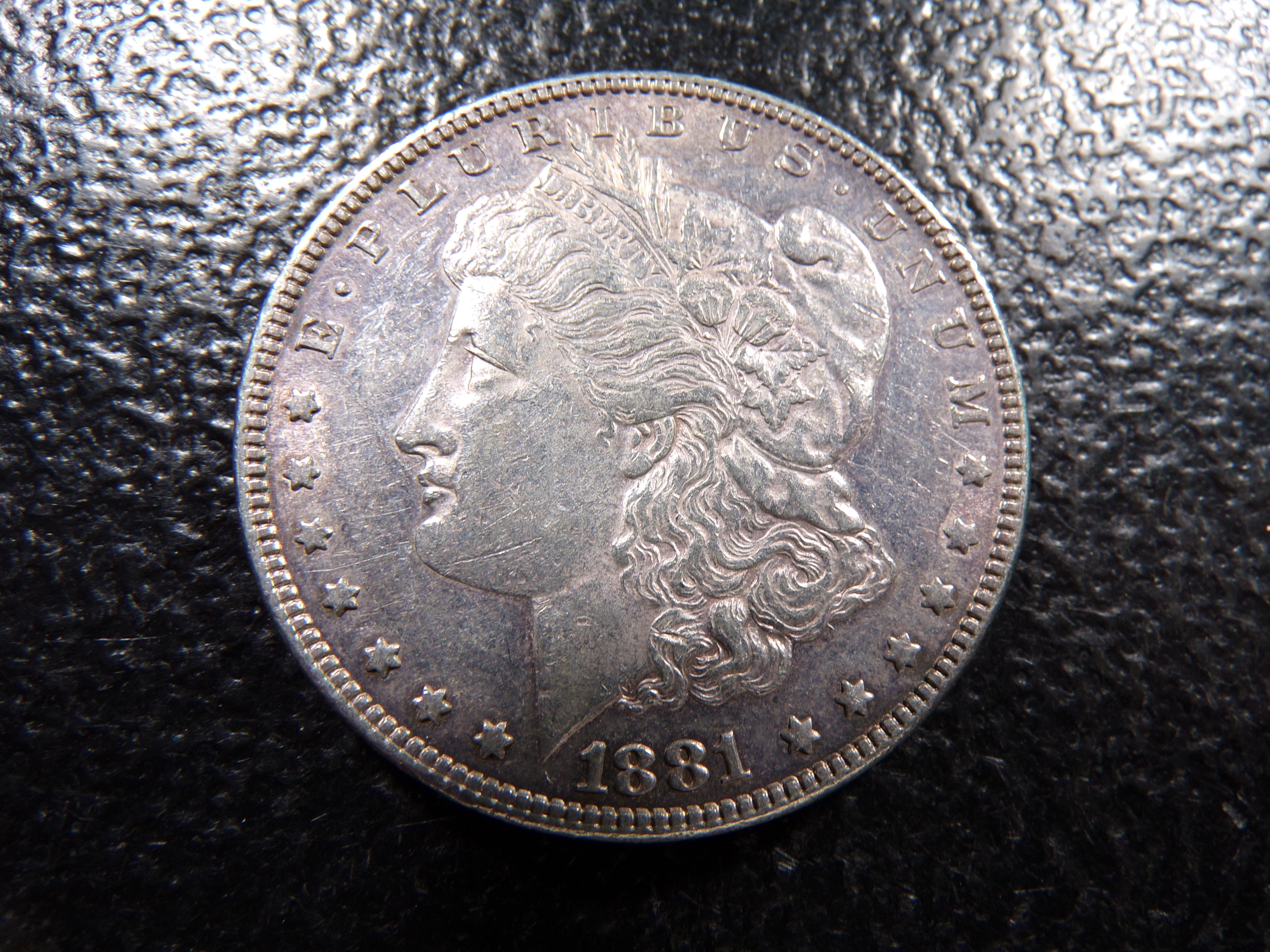 1881 MORGAN SILVER DOLLAR
