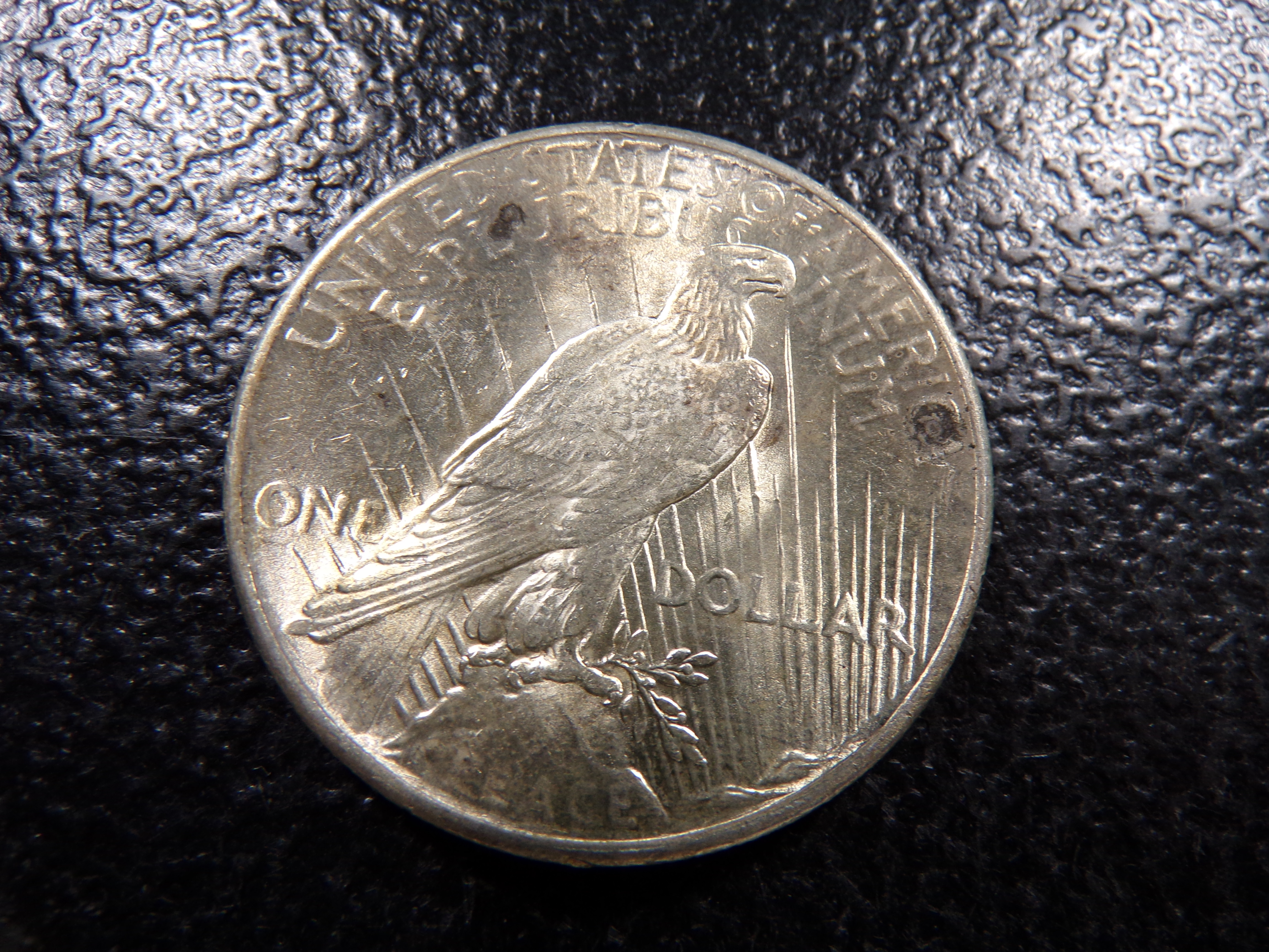 1925 PEACE SILVER DOLLAR