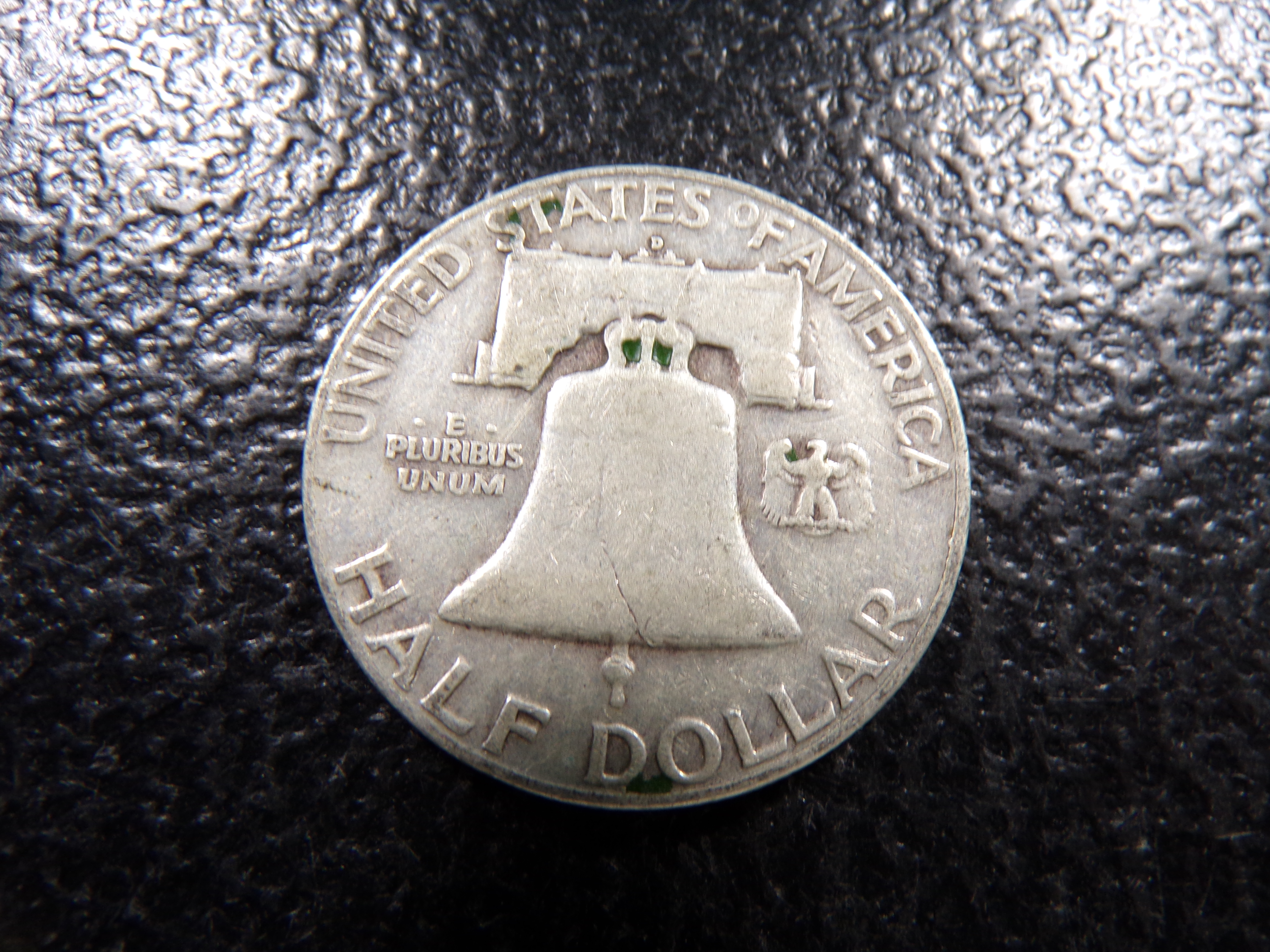 1951-D FRANKLIN SILVER HALF DOLLAR