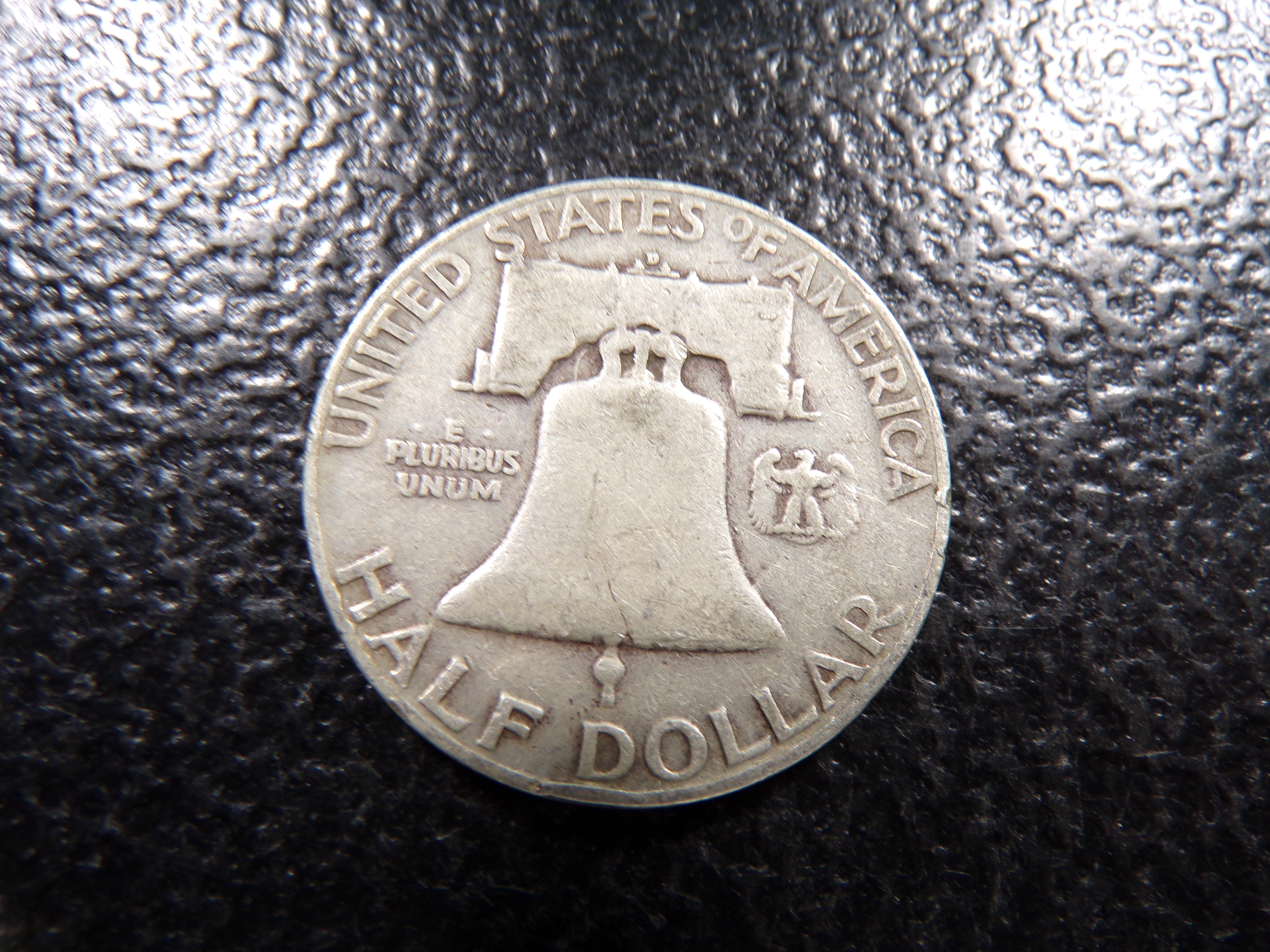 1952-D FRANKLIN SILVER HALF DOLLAR