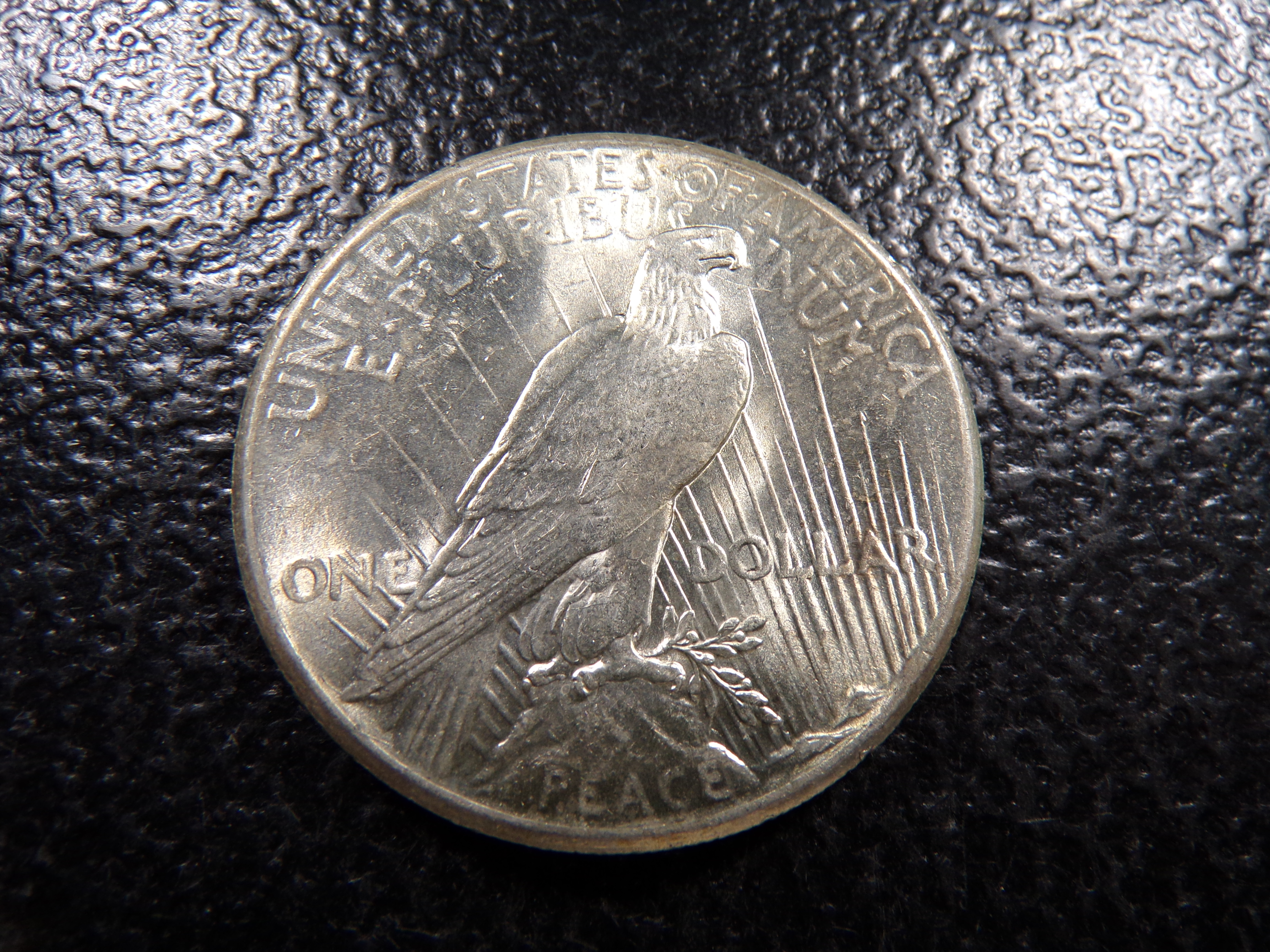 1925 PEACE SILVER DOLLAR