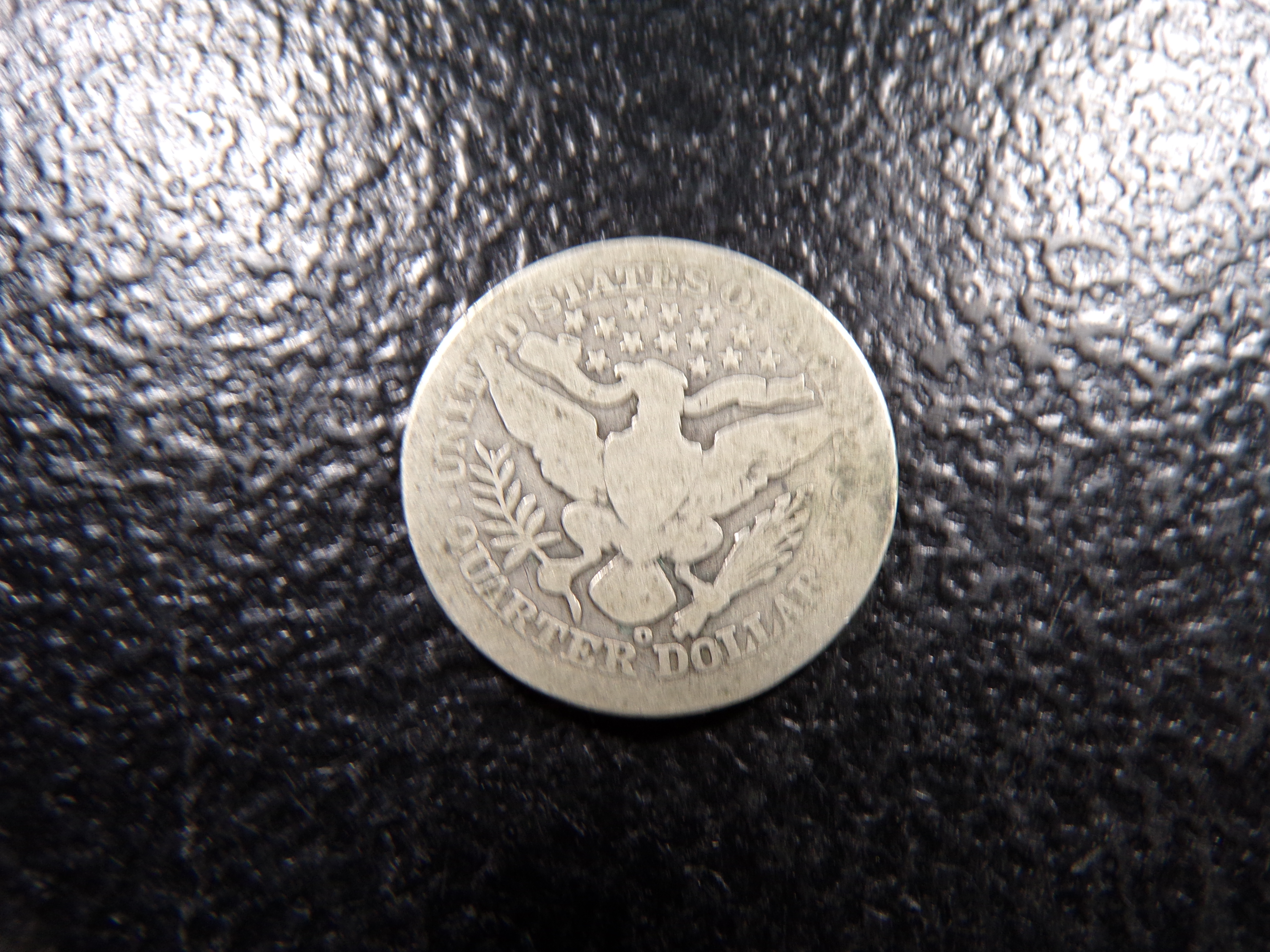 1904-O BARBER SILVER QUARTER