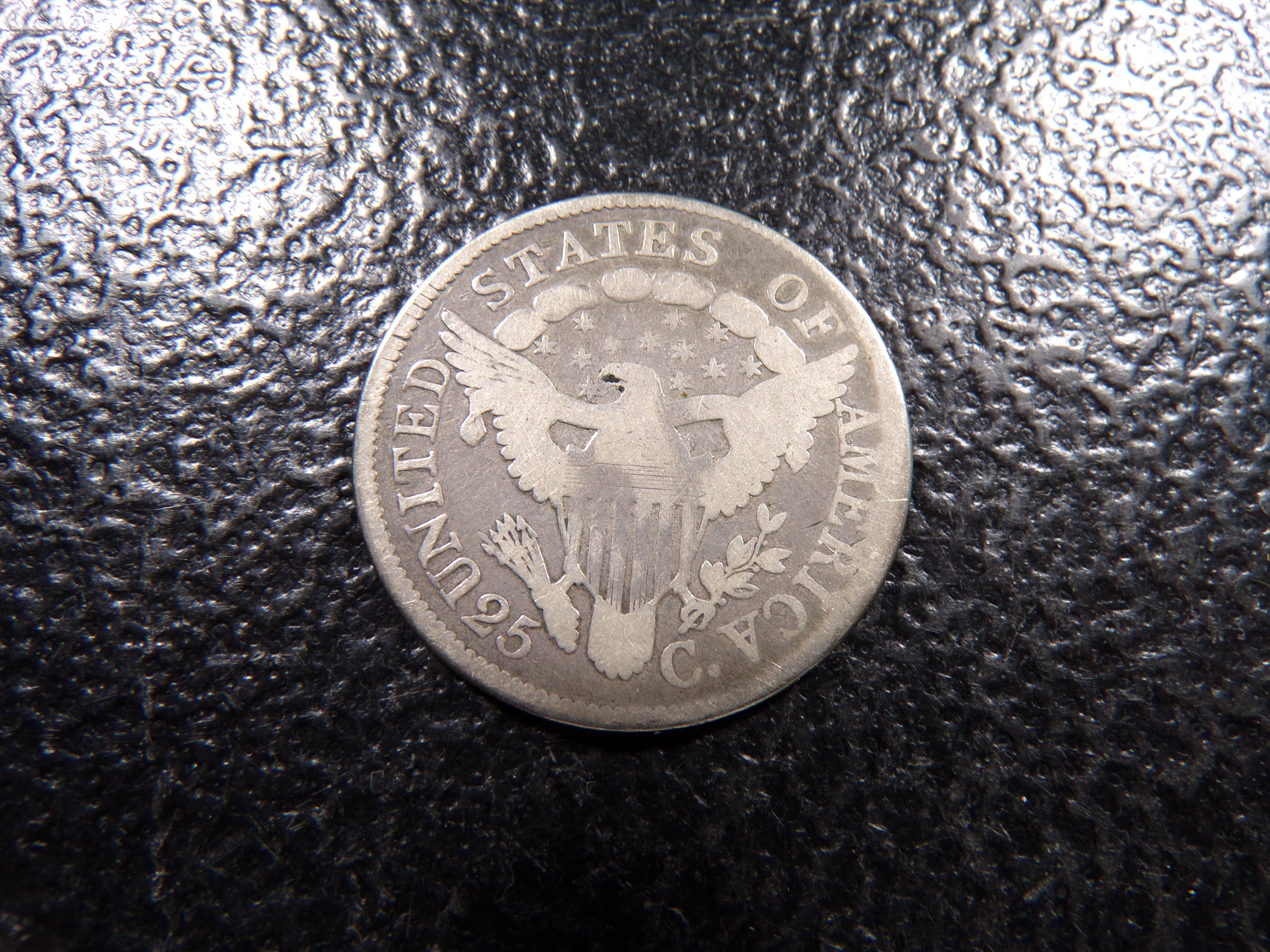 1806 RARE KEY DATE DRAPED BUST SILVER QUARTER