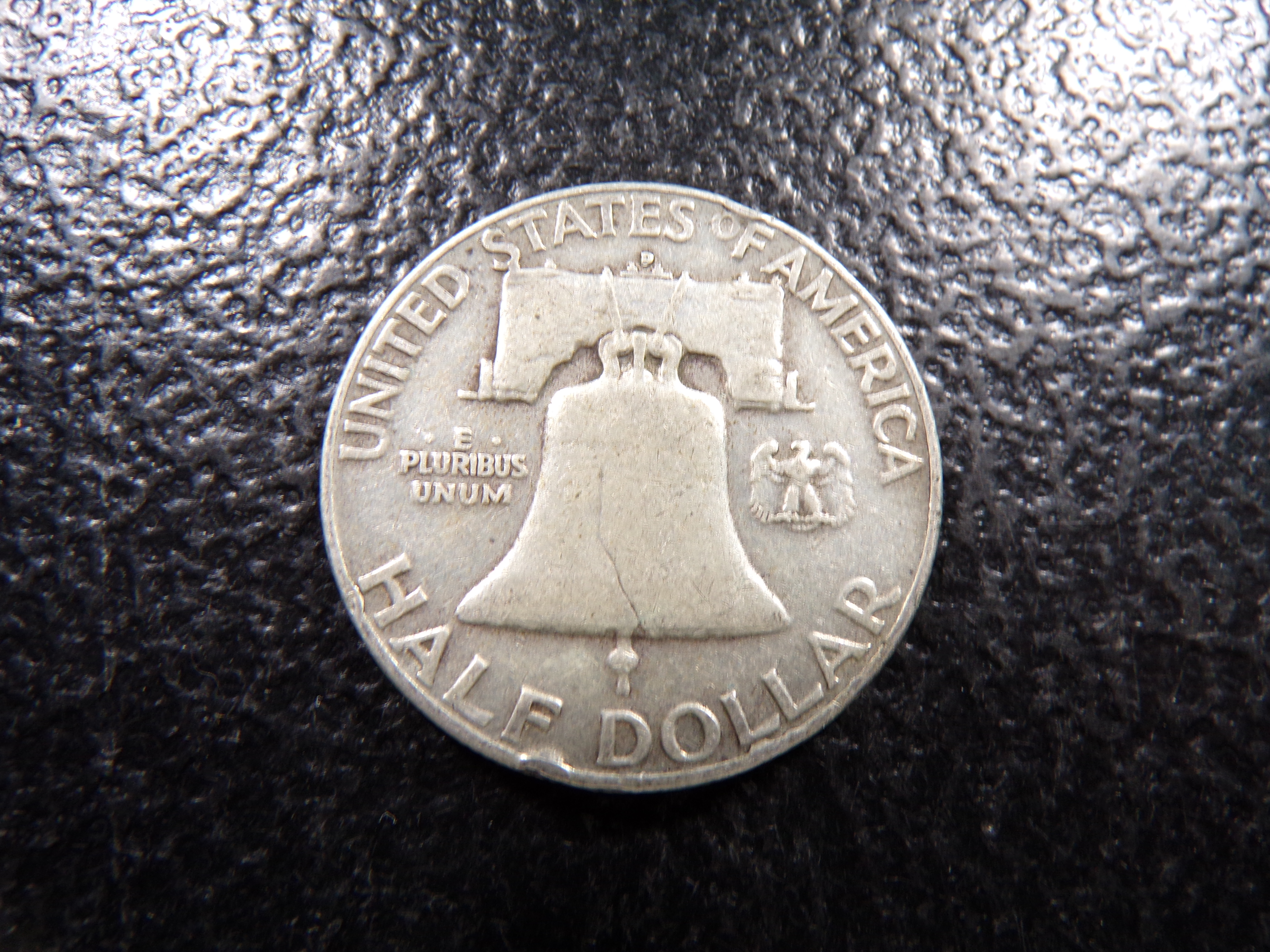 1954-D FRANKLIN SILVER HALF DOLLAR
