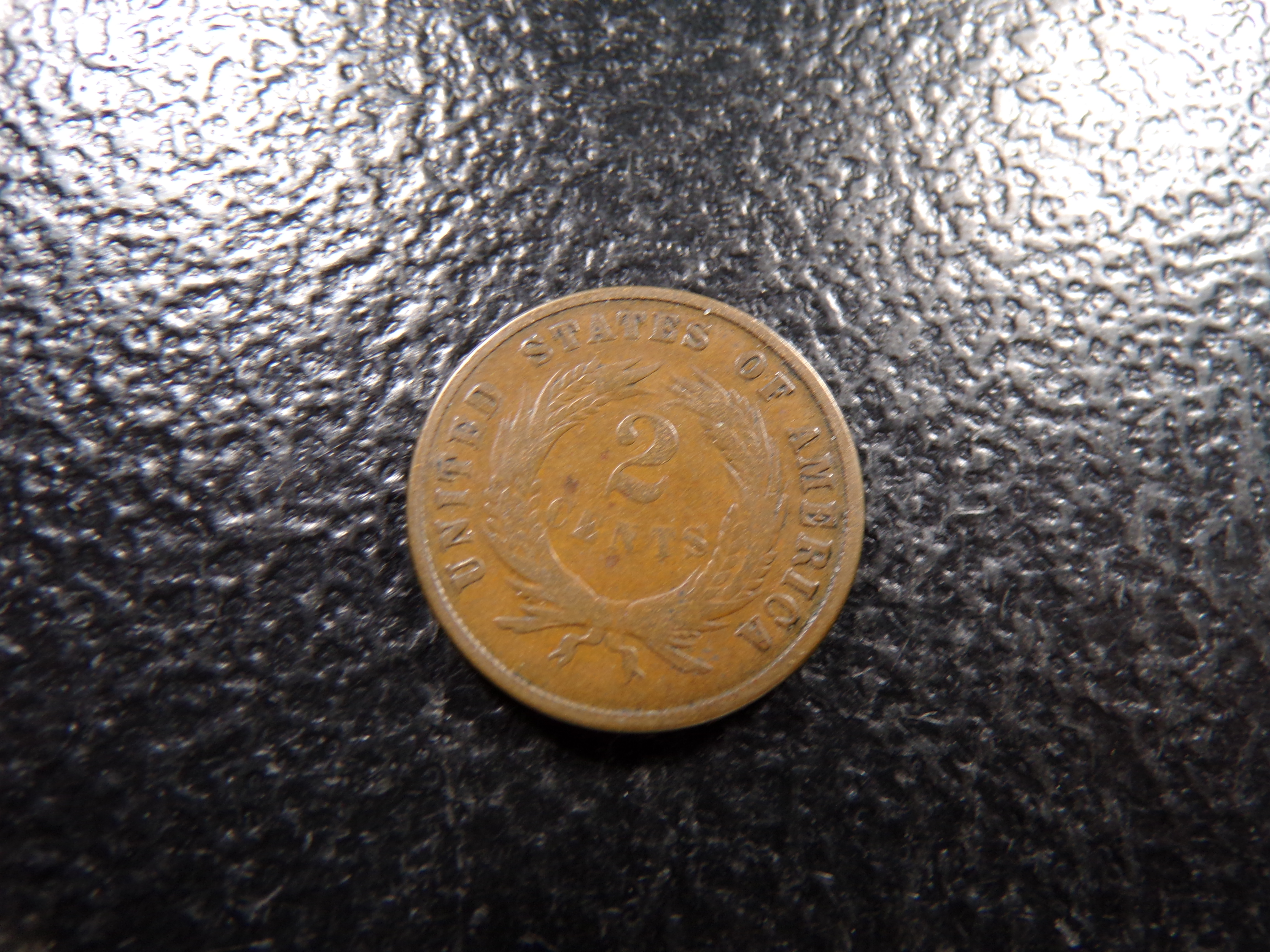 1870 TWO CENT PIECE