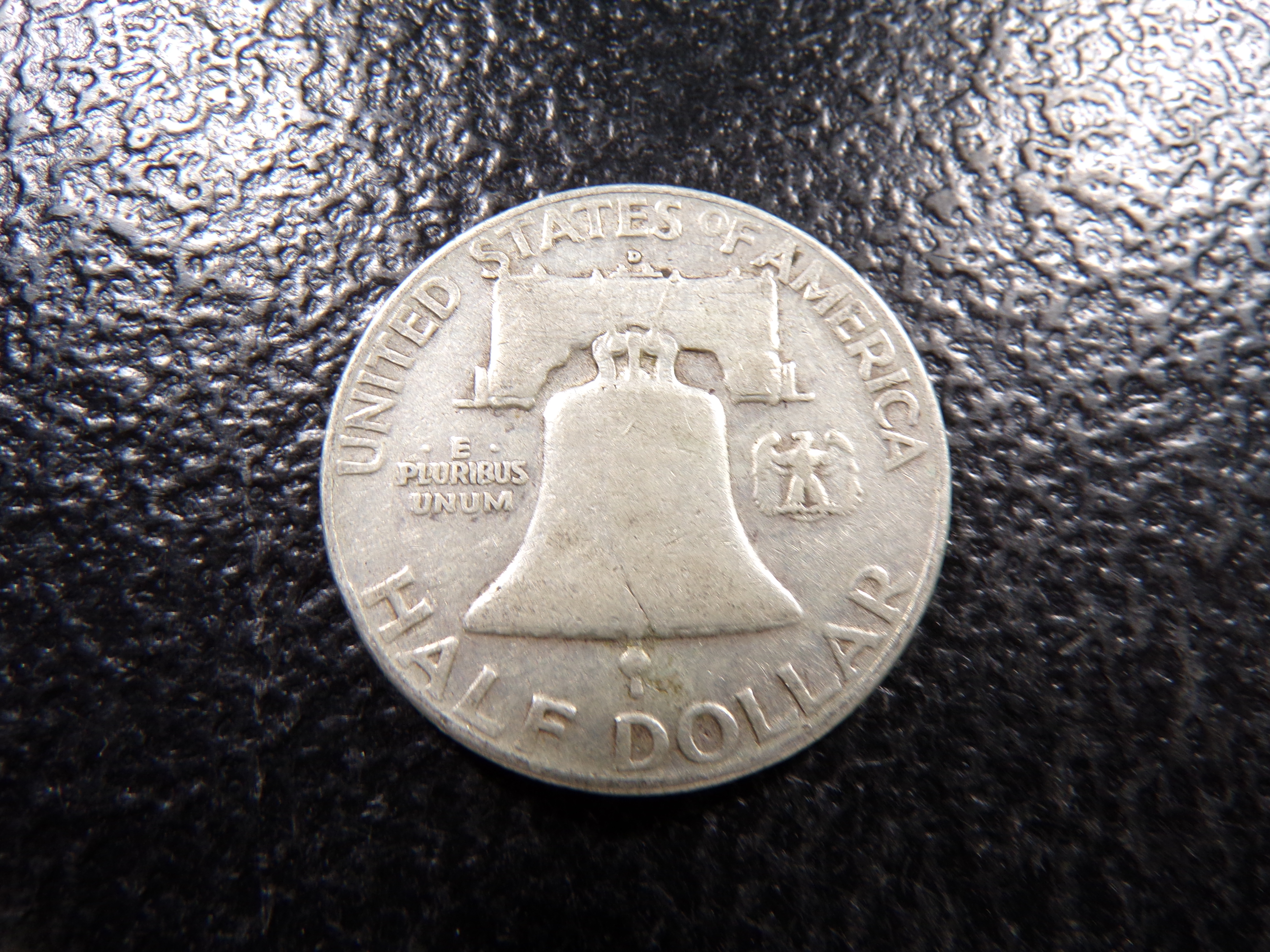 1954-D FRANKLIN SILVER HALF DOLLAR