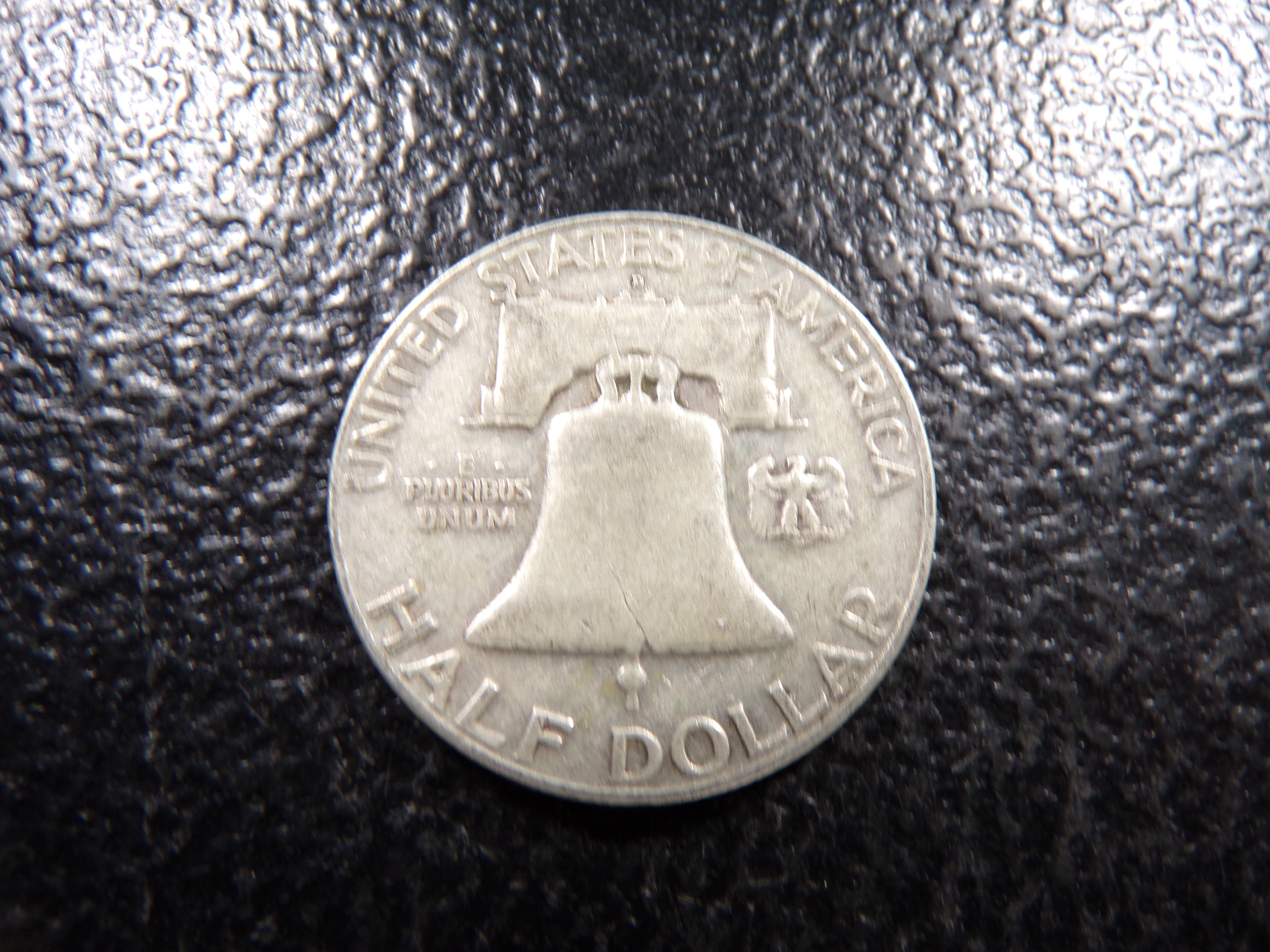 1958-D FRANKLIN SILVER HALF DOLLAR
