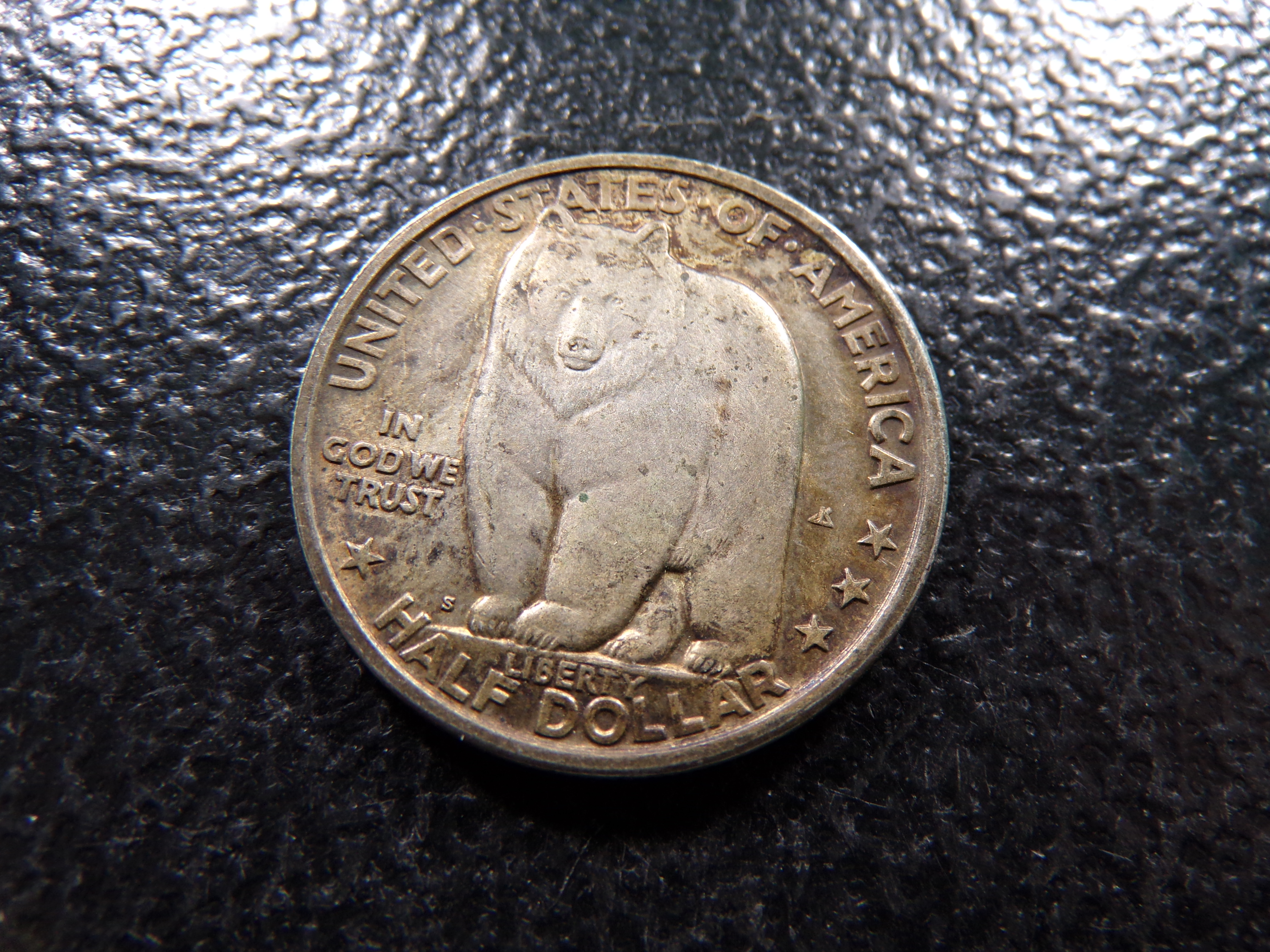 1936-s San Francisco Oakland Bay Bridge Silver Half Dollar