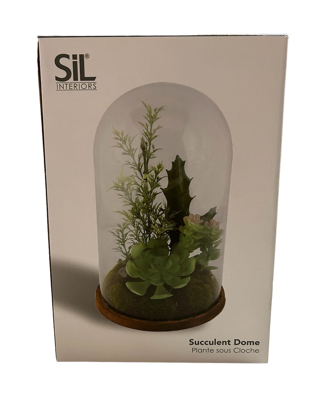 Lot 153: 10 x Sil Interiors Succulent Dome L1 sku-2872