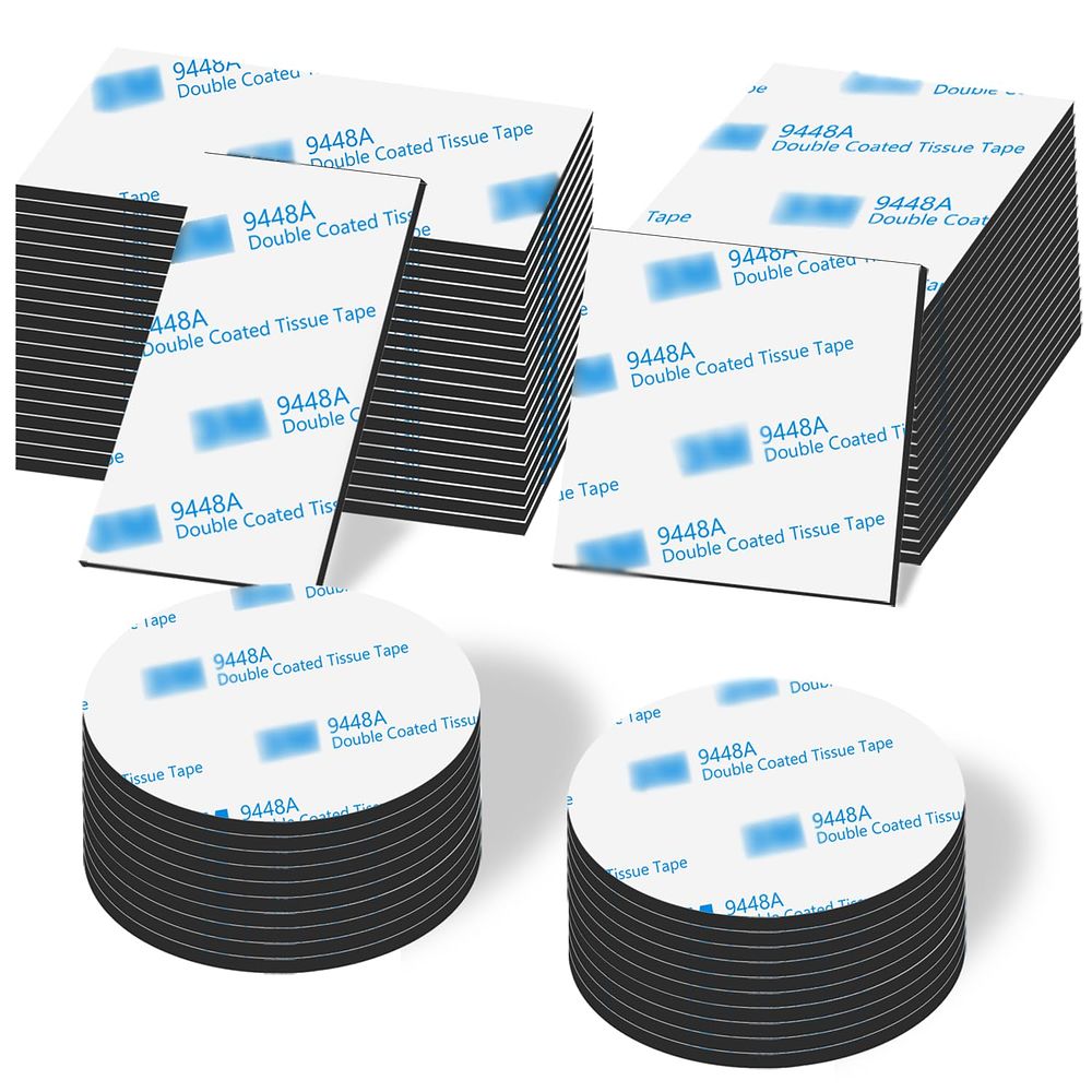 Lot 155: 10 x Packs of 60 3M Double Sided Heavy Duty Adhesive Pads RRP £8.99 ea. L12c sku-2866