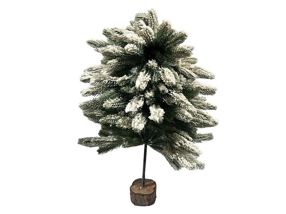 Lot 197: 2FT Christmas Tree Snowy Covered Small Tabletop Xmas Tree L16 sku-2672