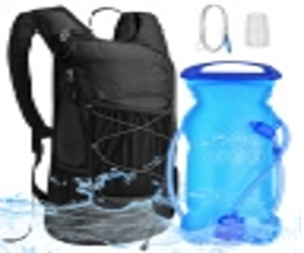 Lot 261: Black Hydration Pack L11c sku-2166