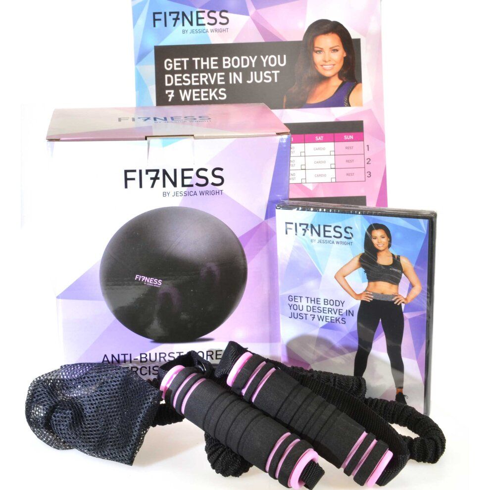 Lot 266: Fi7ness by Jessica Wright Complete 7 Week At Home Fitness Workout Programme RRP £179.00 L27a sku-2122-1