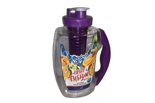 Lot 305: 10 x Aqua Fruit Fusion Infuser Jugs 1.8L RRP £14.99 ea L12a sku-403