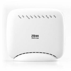 Lot 311: 4 x ZTE ZXHN-H108N Wireless ADSL2+ Modem Router 300MPS RRP £29.99 ea. L2a sku-281-1