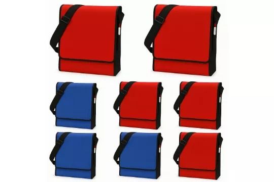 Lot 355: 10 x Vertical Holdalls For School and Every Day Use L15c sku-4346