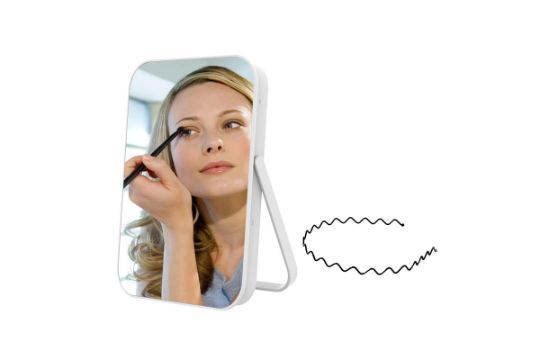 Lot 381: 10 x Free Standing Vanity Mirror 6.3 x 4.3 inch L22b sku-3882