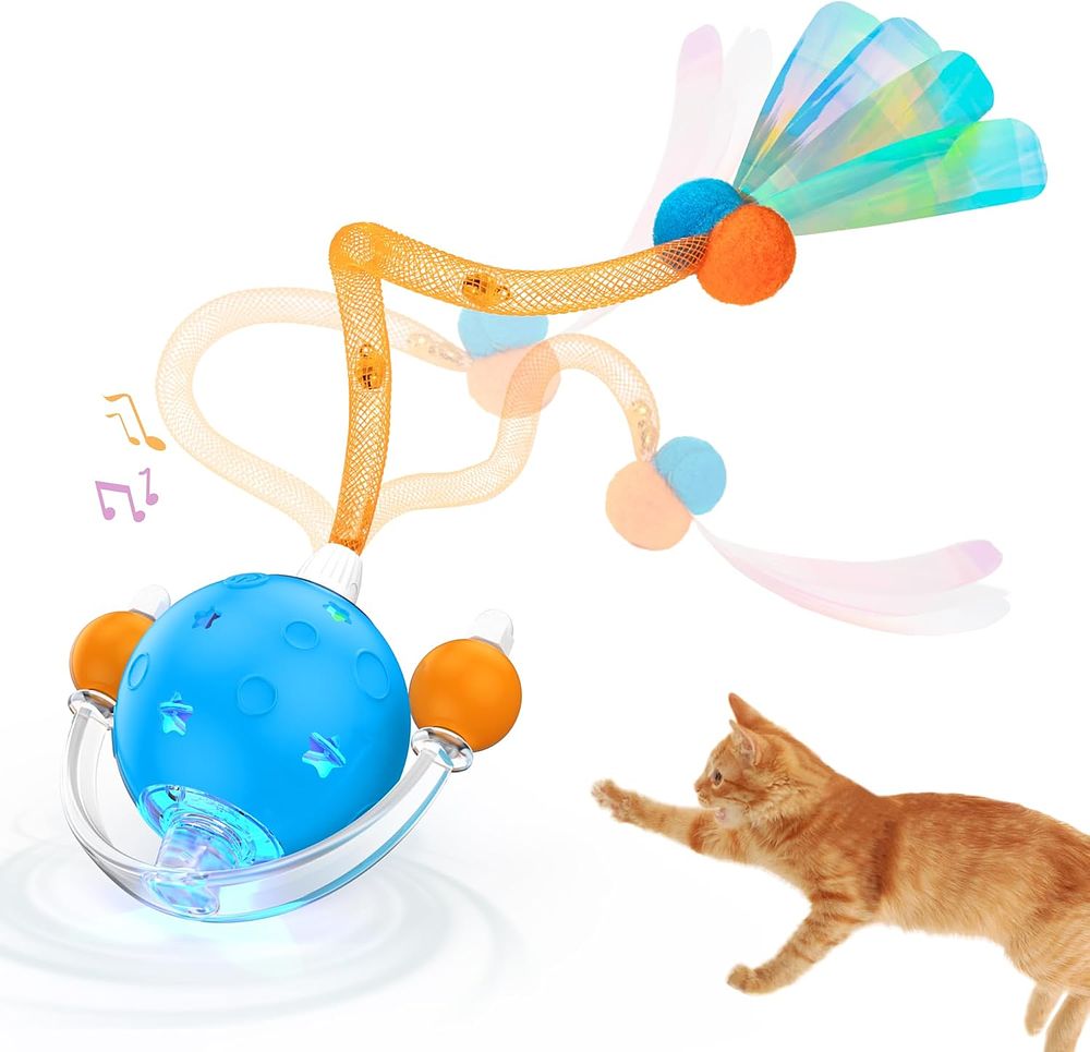 Lot 418: 5 x 4th Gen Interactive Cat Toys L13 sku-3775