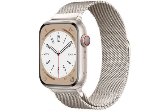 Lot 420: 18 x Original Milanese Loop Strap Compatible with Apple Watch - Silver L12a sku-3764