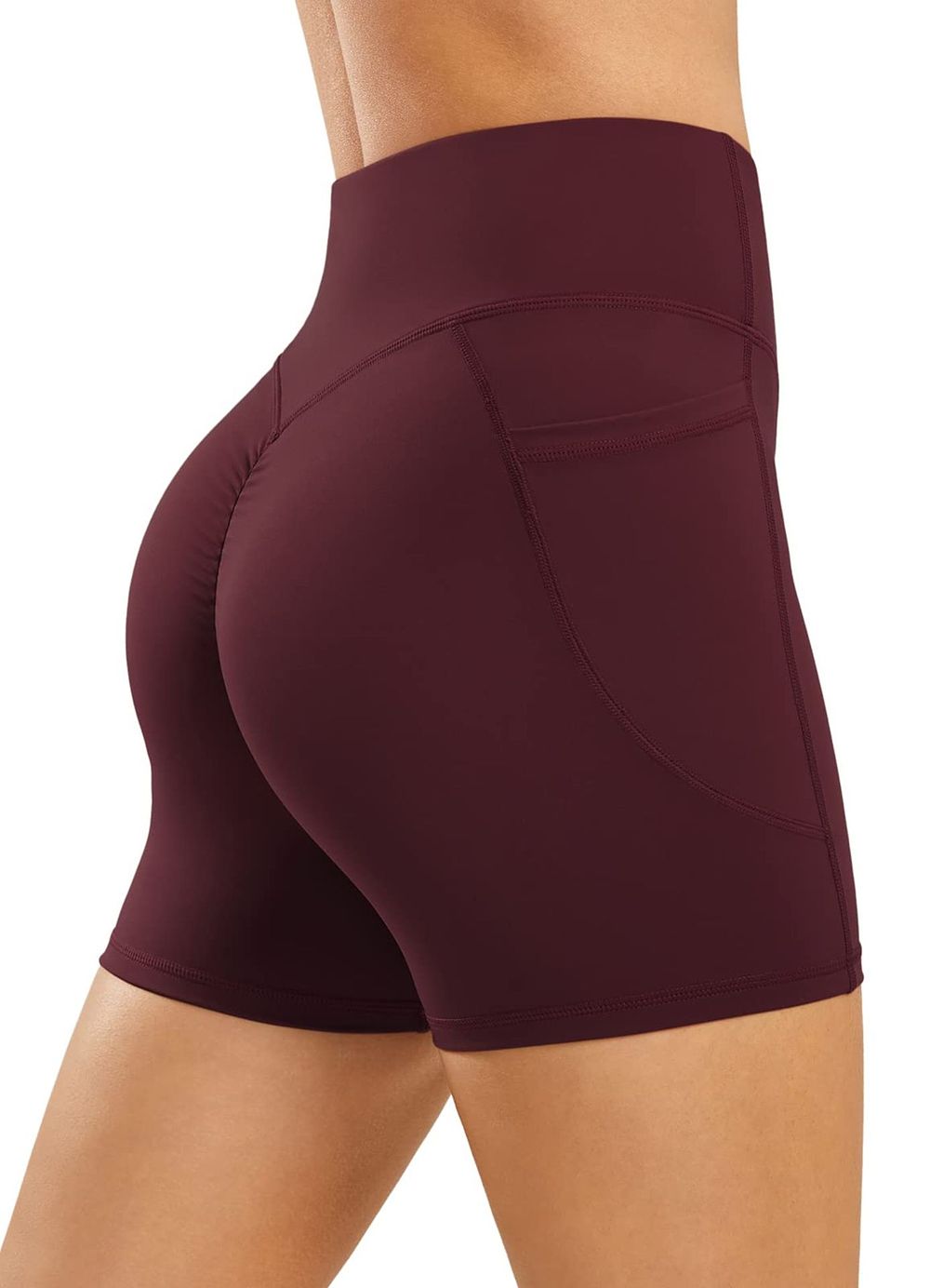 Lot 437: 5 x Women's High Waisted Gym Shorts - Butt Lifting Total RRP £124.92 Lb36 sku-3711
