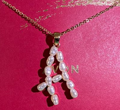 10 x Avon New Mercer Initial Necklace sku-2418. Add a touch of personal charm to your jewellery 