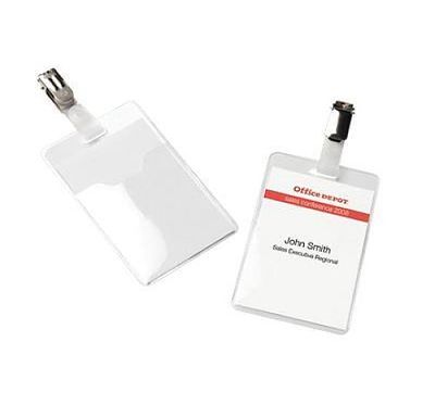 500 x Office Depot Portrait ID Clip Badges RRP &pound;19.99 ea L1 sku-432. Just give guests and 