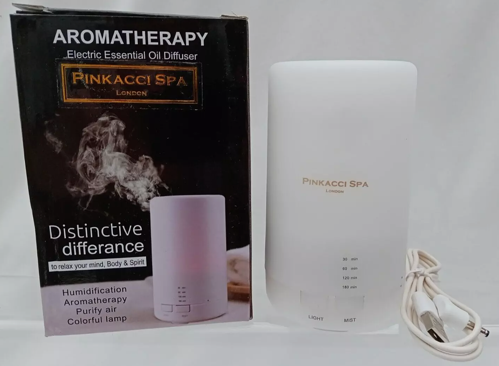 Lot 4: USB Aromatherapy Electric Oil Diffuser L11c sku-2927