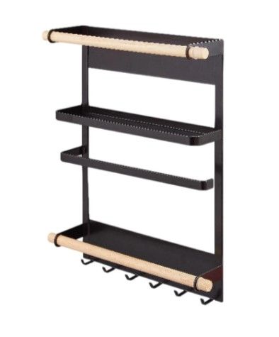Lot 20: Magnetic Spice Rack with Paper Towel Holder L18c sku-4535