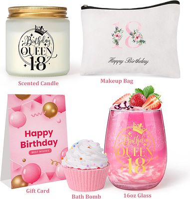 18th Birthday Gifts for Girls L5 sku-3700. Colours & Designs May Vary. 21st Birthday Gift for Her